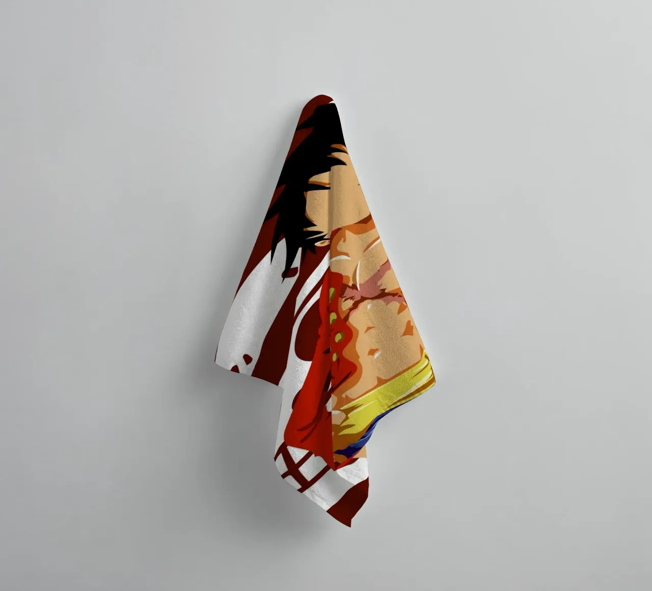 Monkey D Luffy towel by Musadad Shop