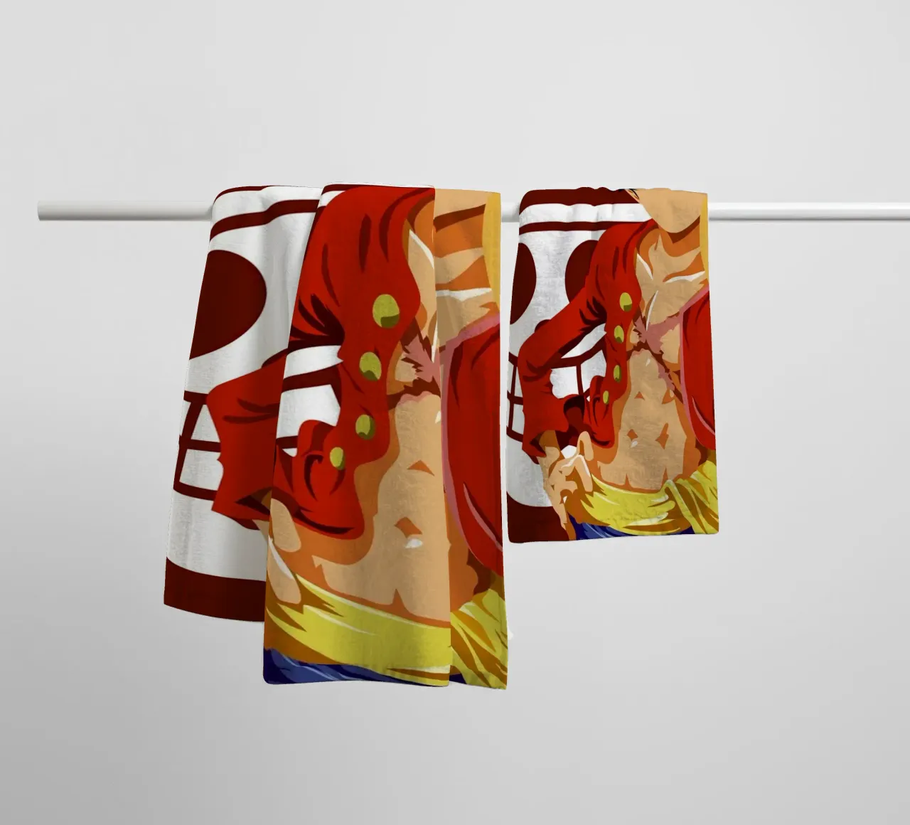 Monkey D Luffy towel by Musadad Shop