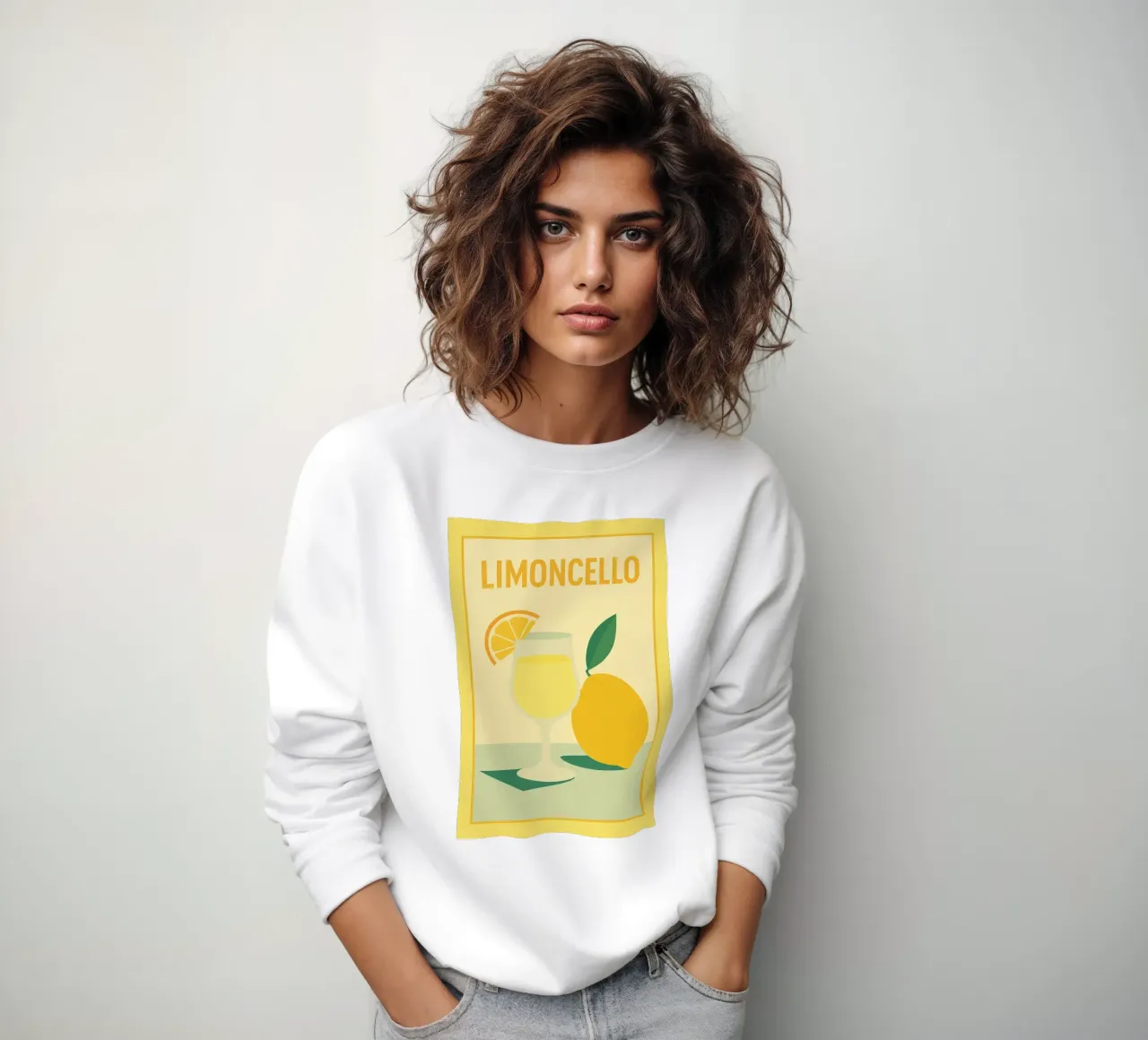 LIMONCELLO - Un momento di freschezza felpa da Boissons - Affiches & posters - Retro