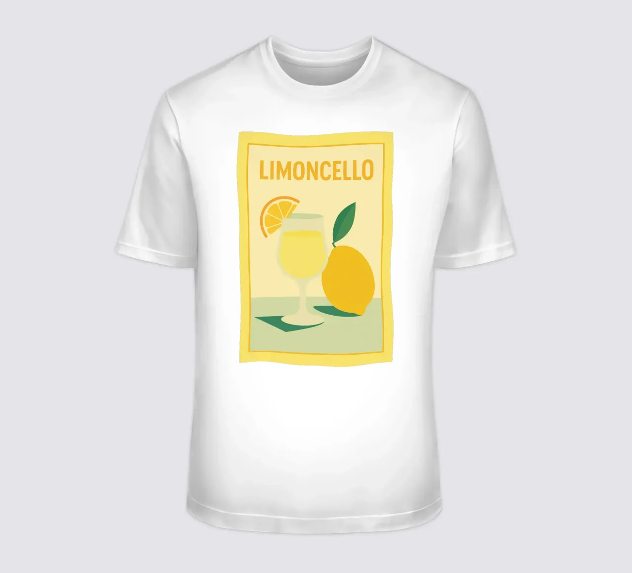 LIMONCELLO - Un momento di freschezza t-shirt da Boissons - Affiches & posters - Retro