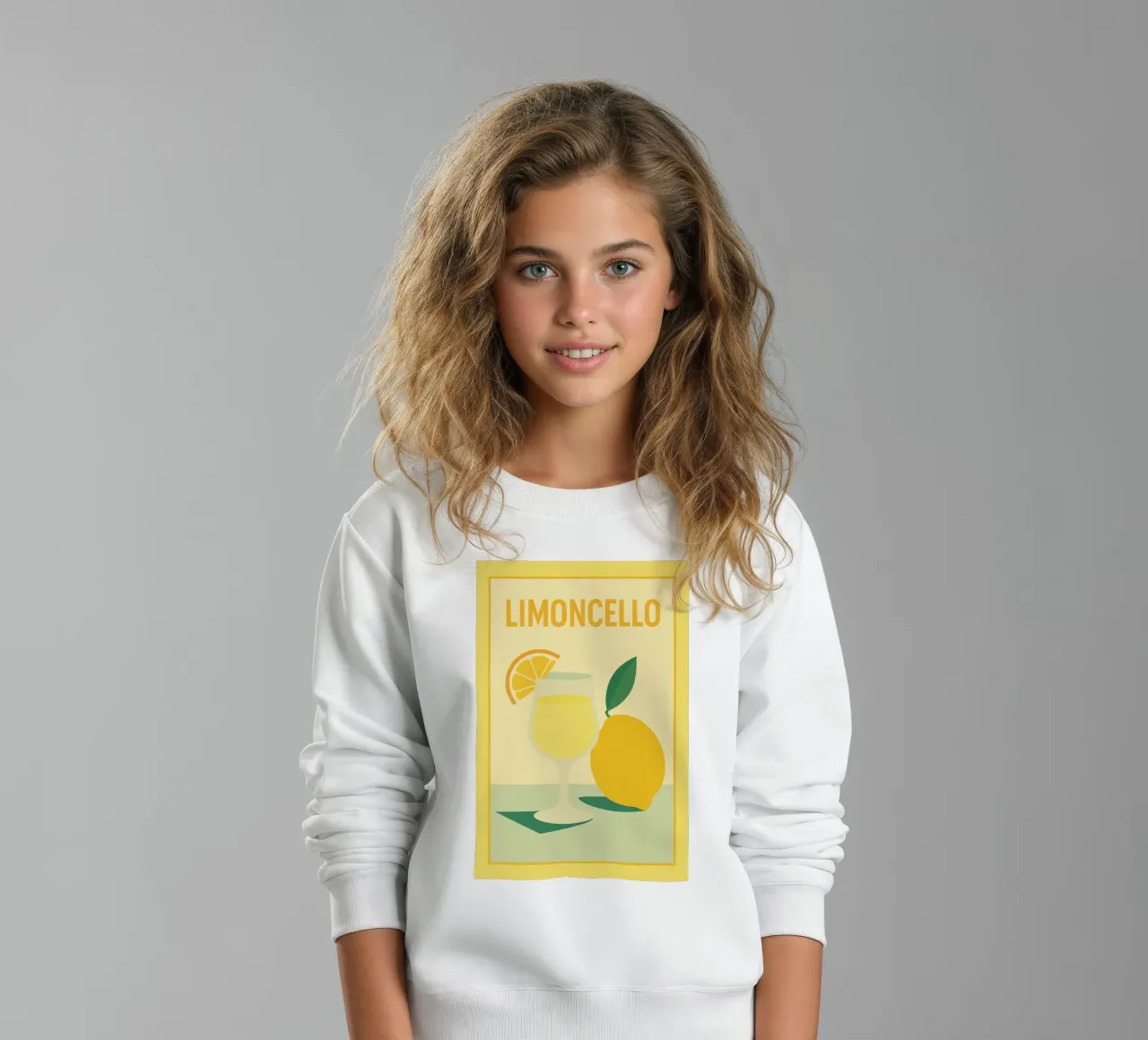 LIMONCELLO - Un momento di freschezza felpa bambino da Boissons - Affiches & posters - Retro