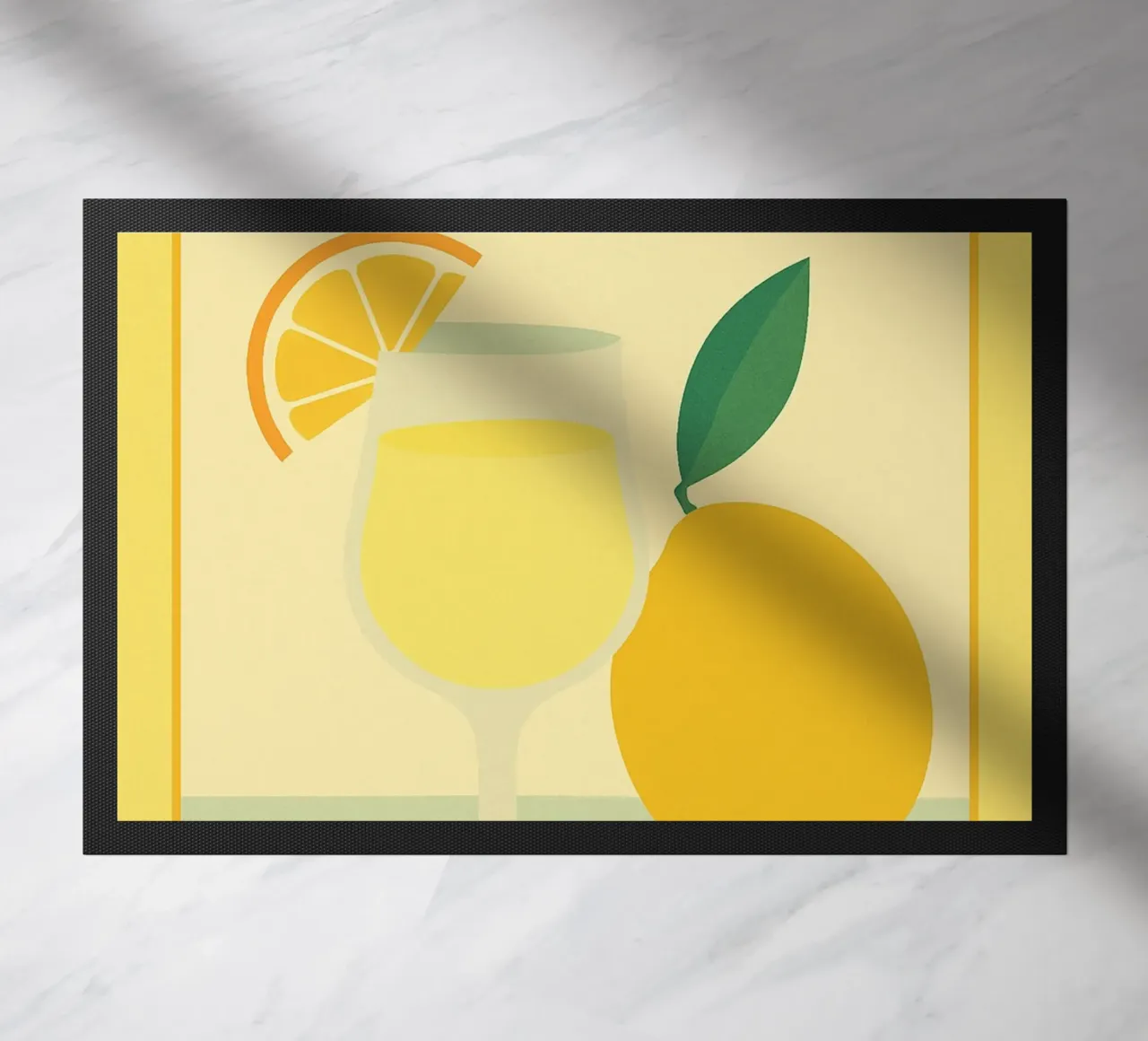 LIMONCELLO - Un momento di freschezza zerbino da Boissons - Affiches & posters - Retro