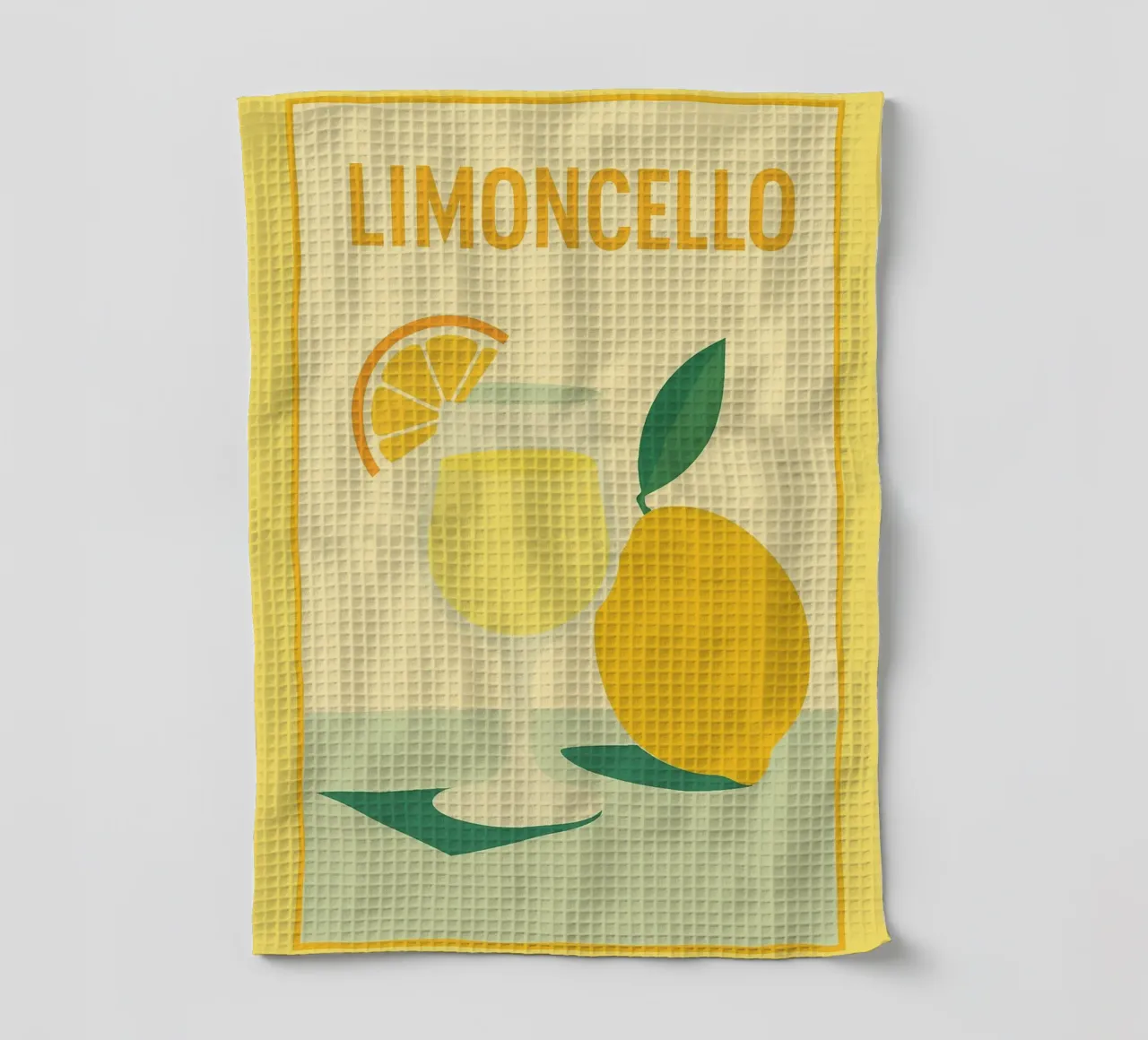 LIMONCELLO - Un momento di freschezza canovaccio da cucina da Boissons - Affiches & posters - Retro