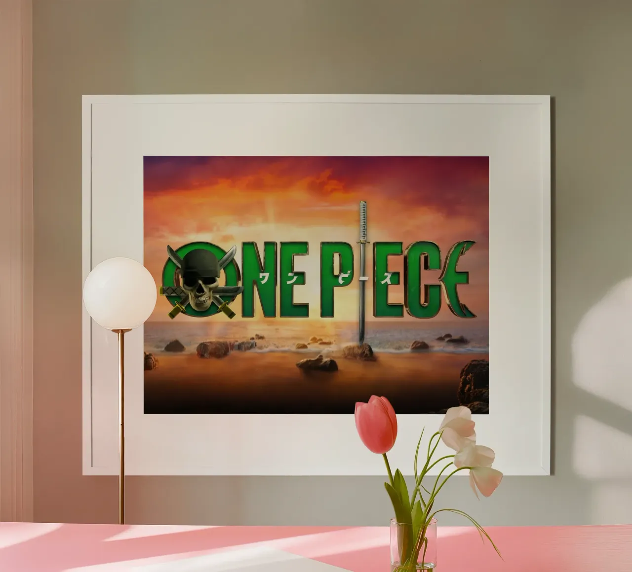 One piece logo poster da Musadad Shop
