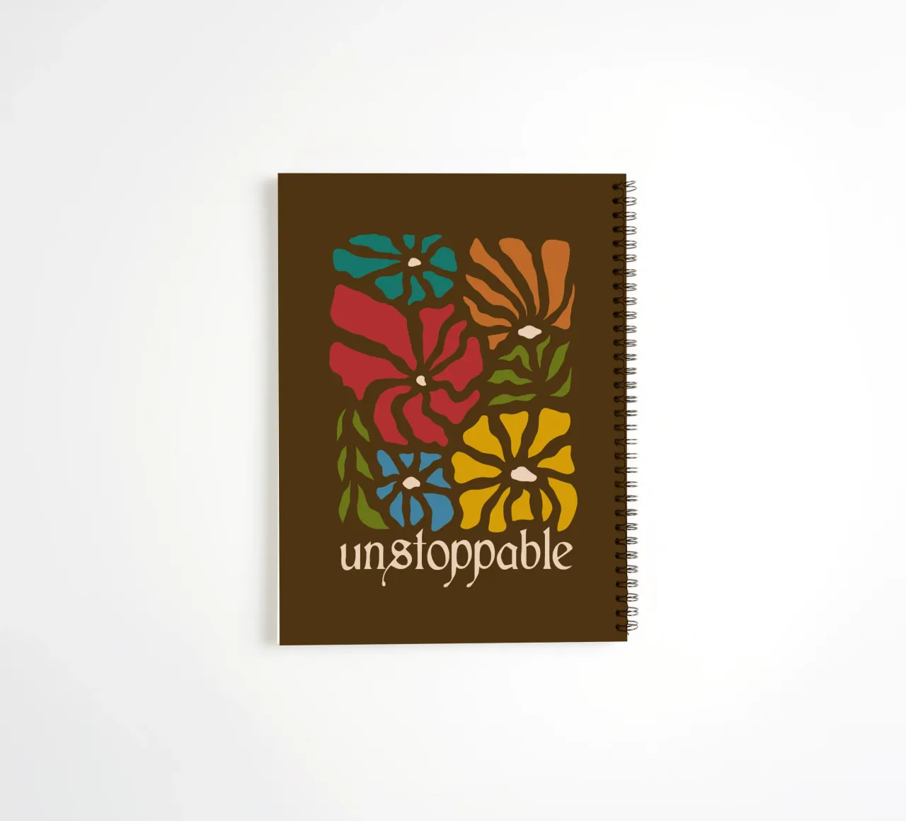 Unstoppable Autumn vibes flowers diario ad anelli da TijanaArtStudio88