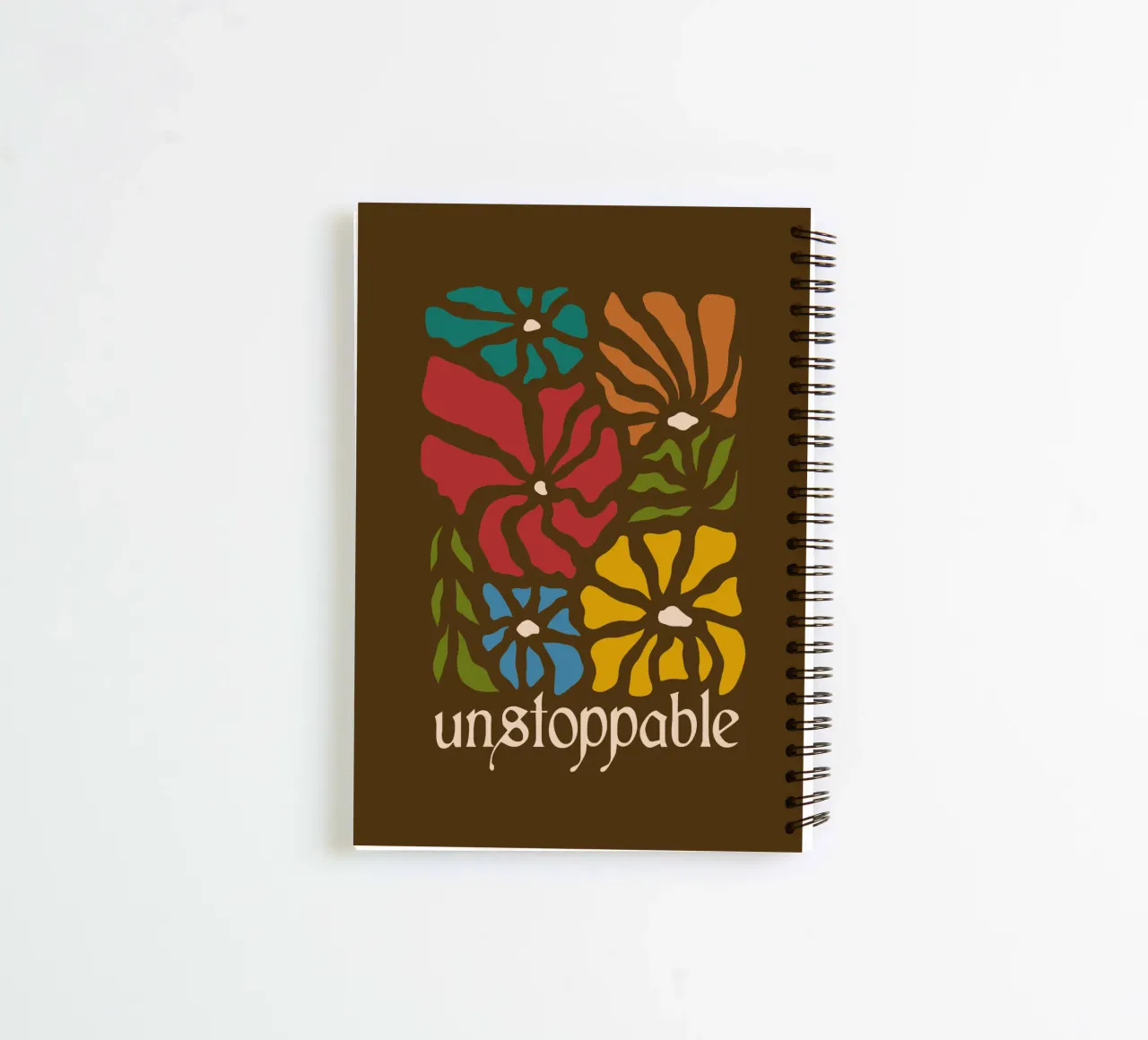 Unstoppable Autumn vibes flowers diario ad anelli da TijanaArtStudio88