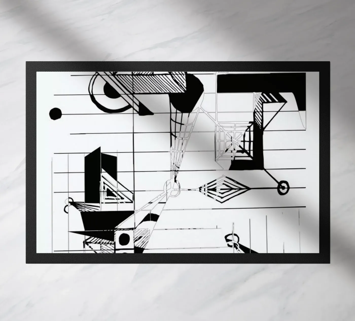 BW2 Fußmatte von Andreas Jarner