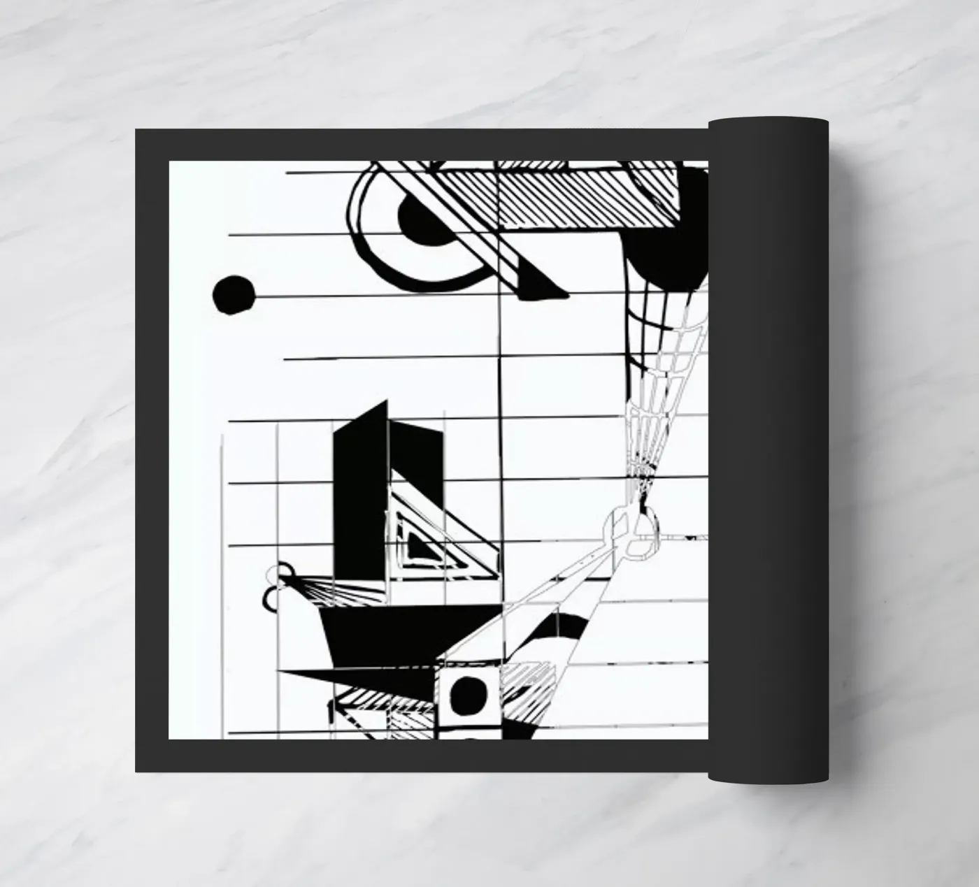 BW2 Fußmatte von Andreas Jarner