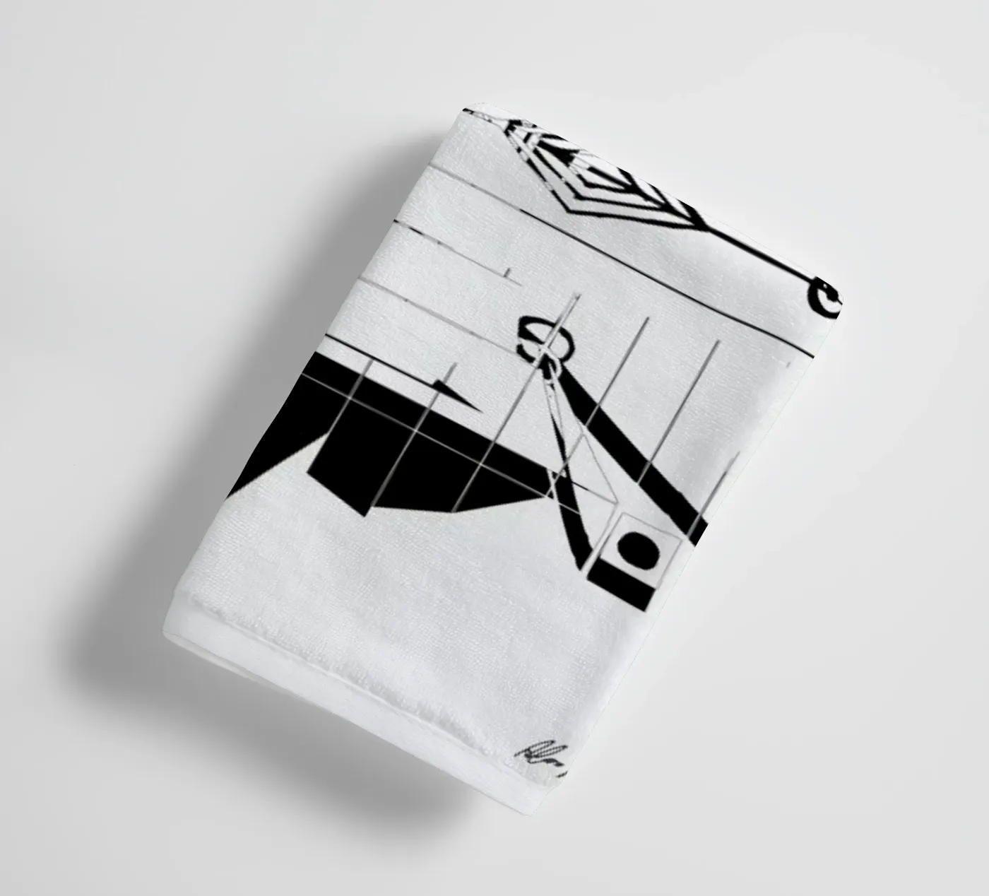 BW2 badhanddoek van Andreas Jarner