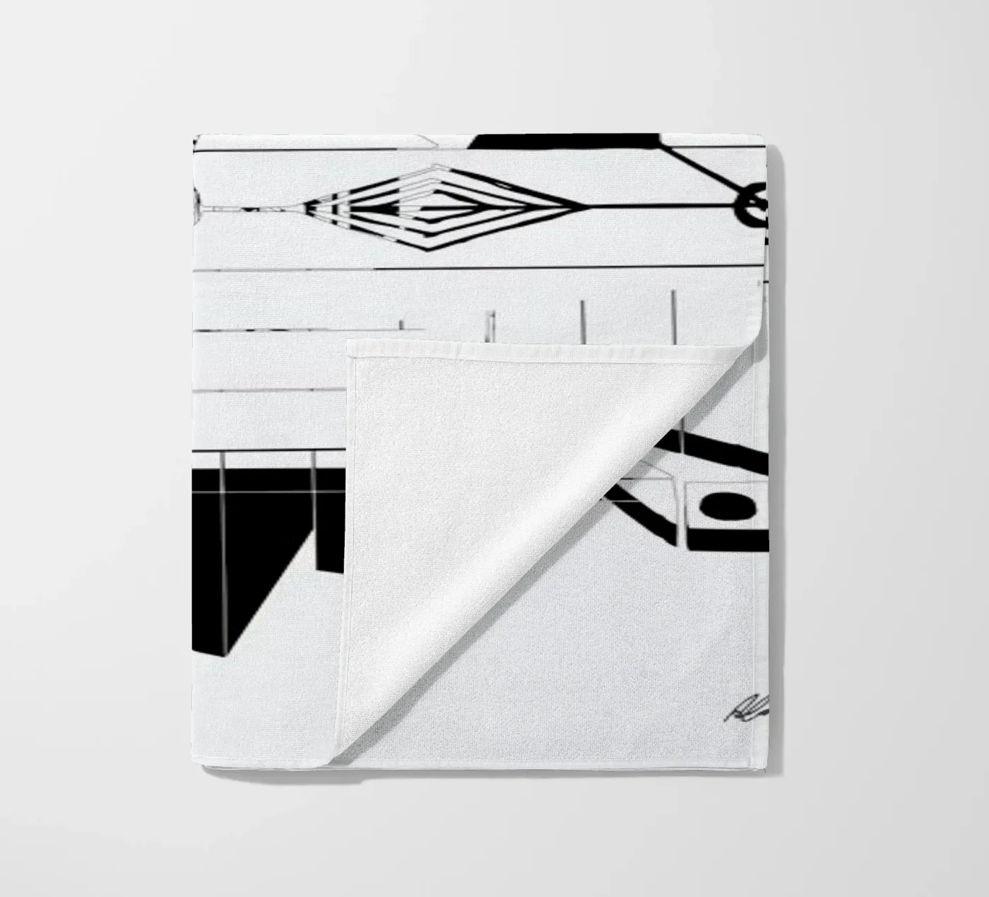 BW2 strandhanddoek van Andreas Jarner