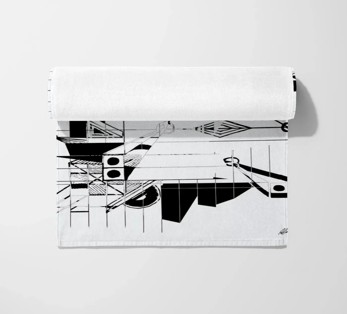 BW2 strandhanddoek van Andreas Jarner