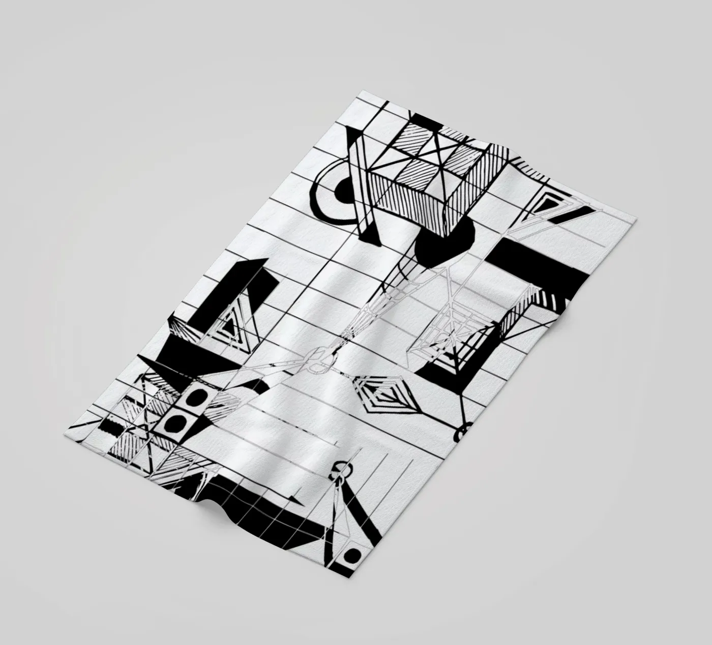 BW2 strandhanddoek van Andreas Jarner