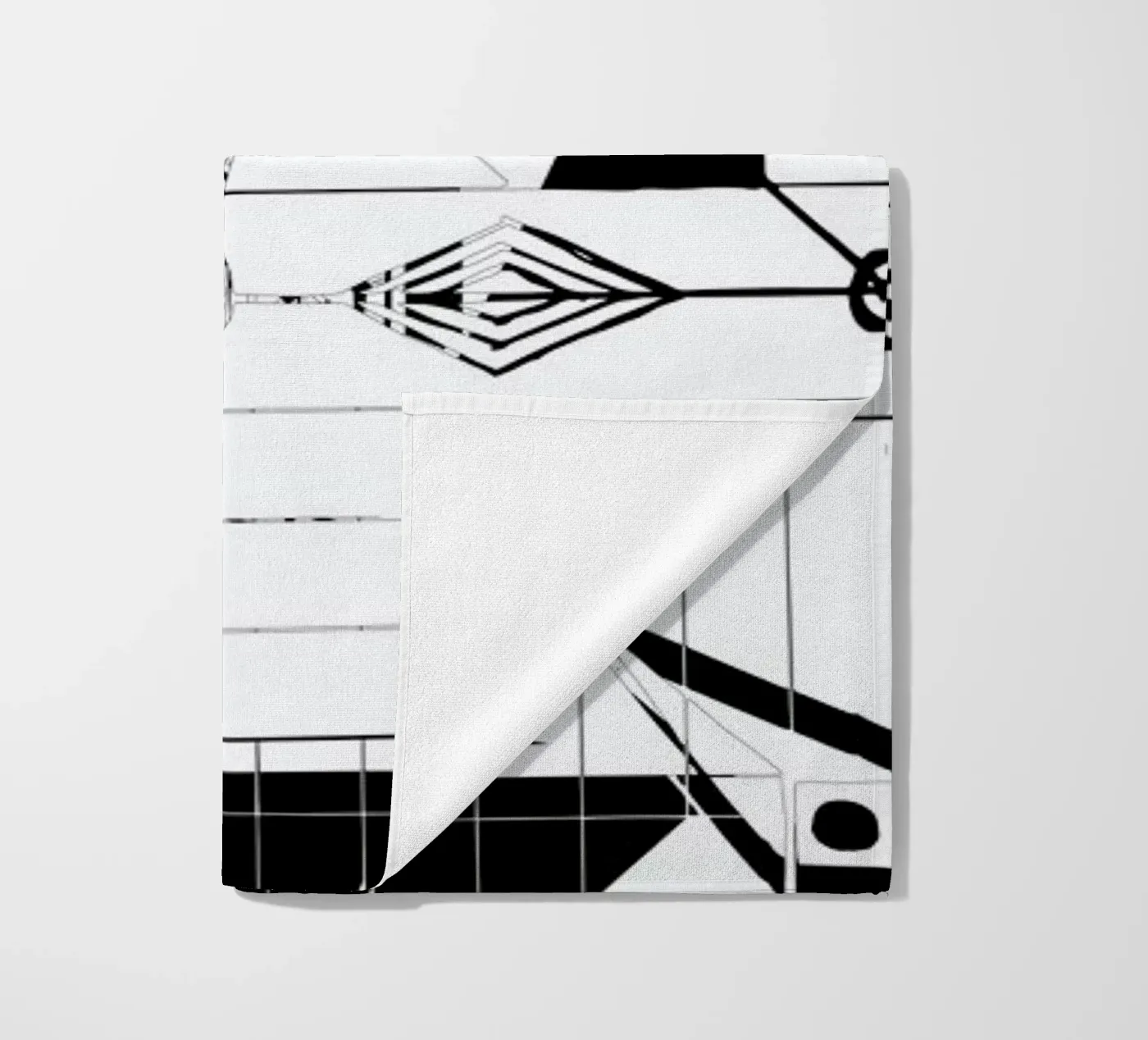 BW2 beach towel by Andreas Jarner