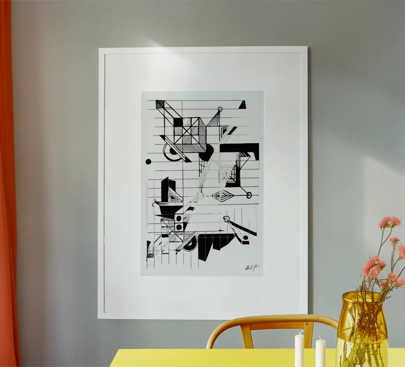 BW2 poster by Andreas Jarner