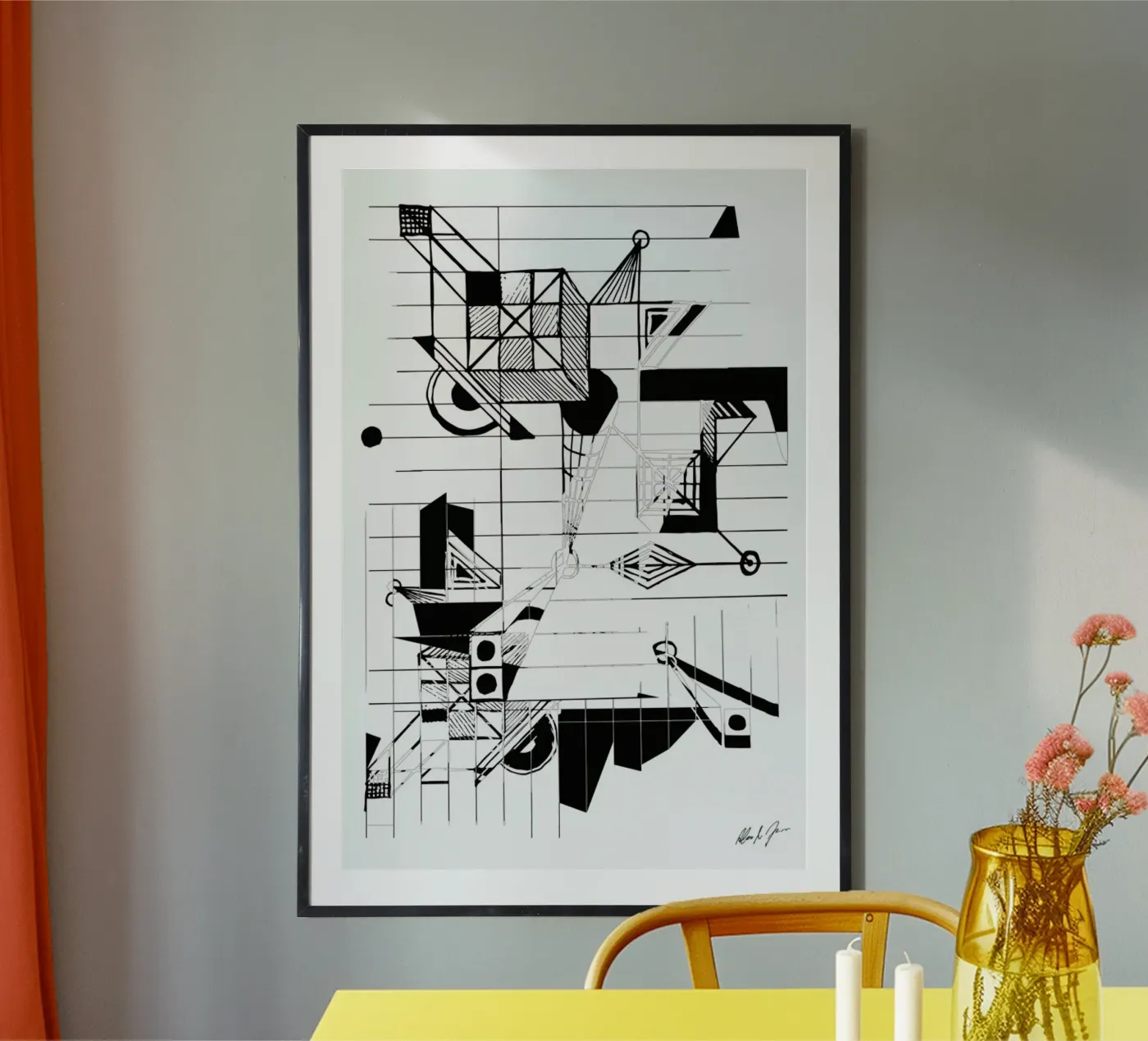 BW2 poster by Andreas Jarner