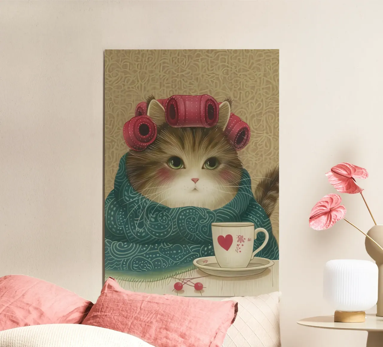La regina delle mattine tranquille poster da Rustic Grace Studio 02