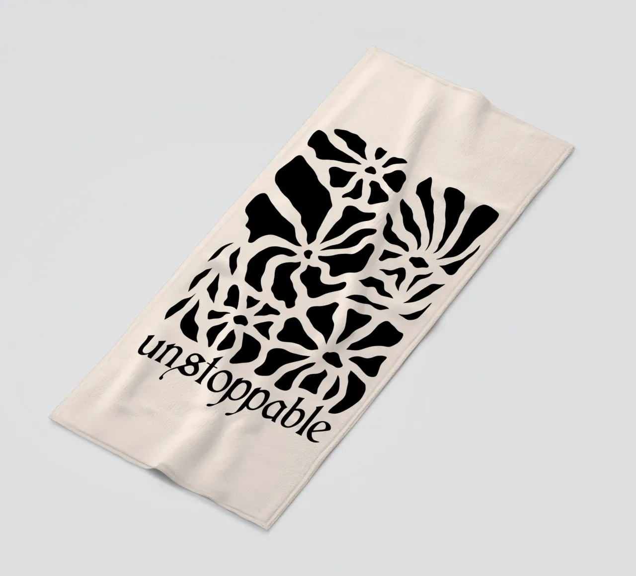 Unstoppable Black version telo mare da TijanaArtStudio88