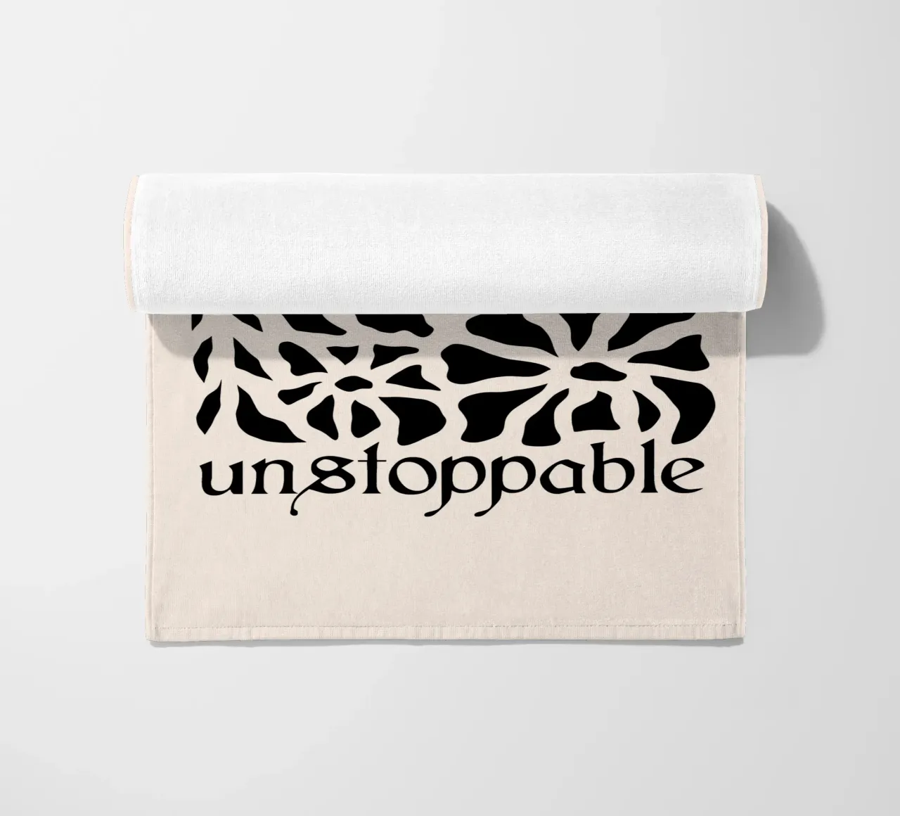 Unstoppable Black version telo mare da TijanaArtStudio88