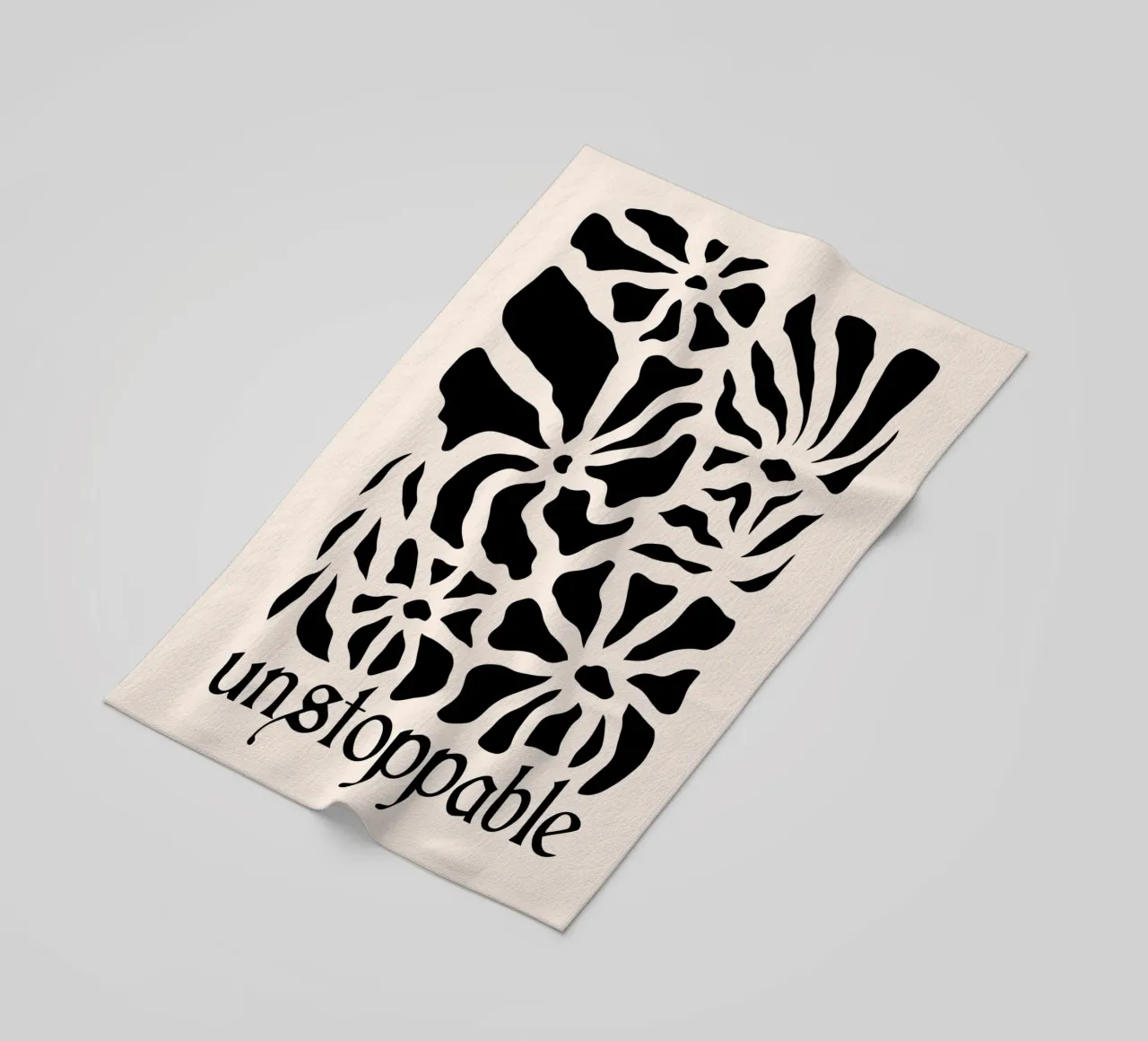 Unstoppable Black version telo mare da TijanaArtStudio88