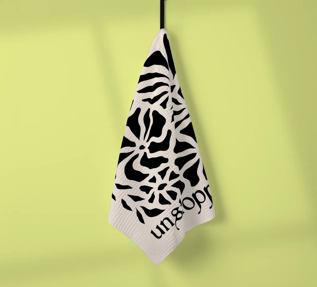 Unstoppable Black version canovaccio da cucina da TijanaArtStudio88