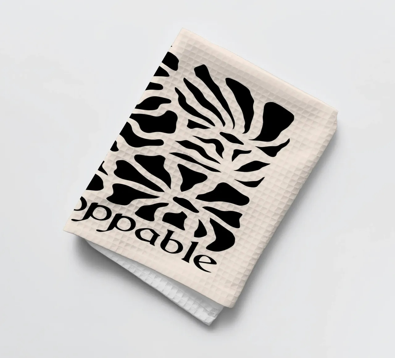 Unstoppable Black version canovaccio da cucina da TijanaArtStudio88