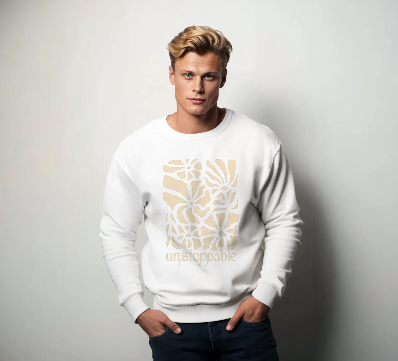 Unstoppable Light version sudadera de TijanaArtStudio88