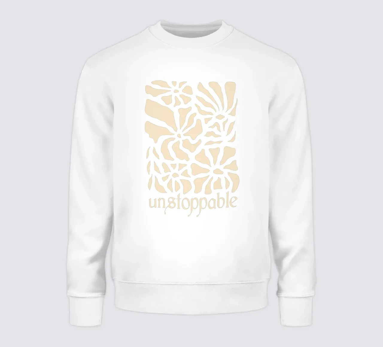 Unstoppable Light version sudadera de TijanaArtStudio88