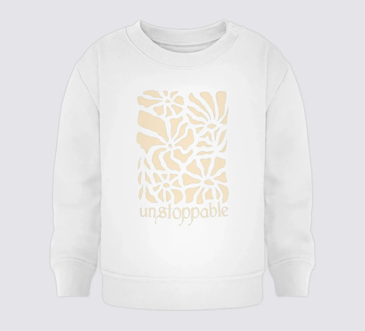 Unstoppable Light version felpa neonato da TijanaArtStudio88