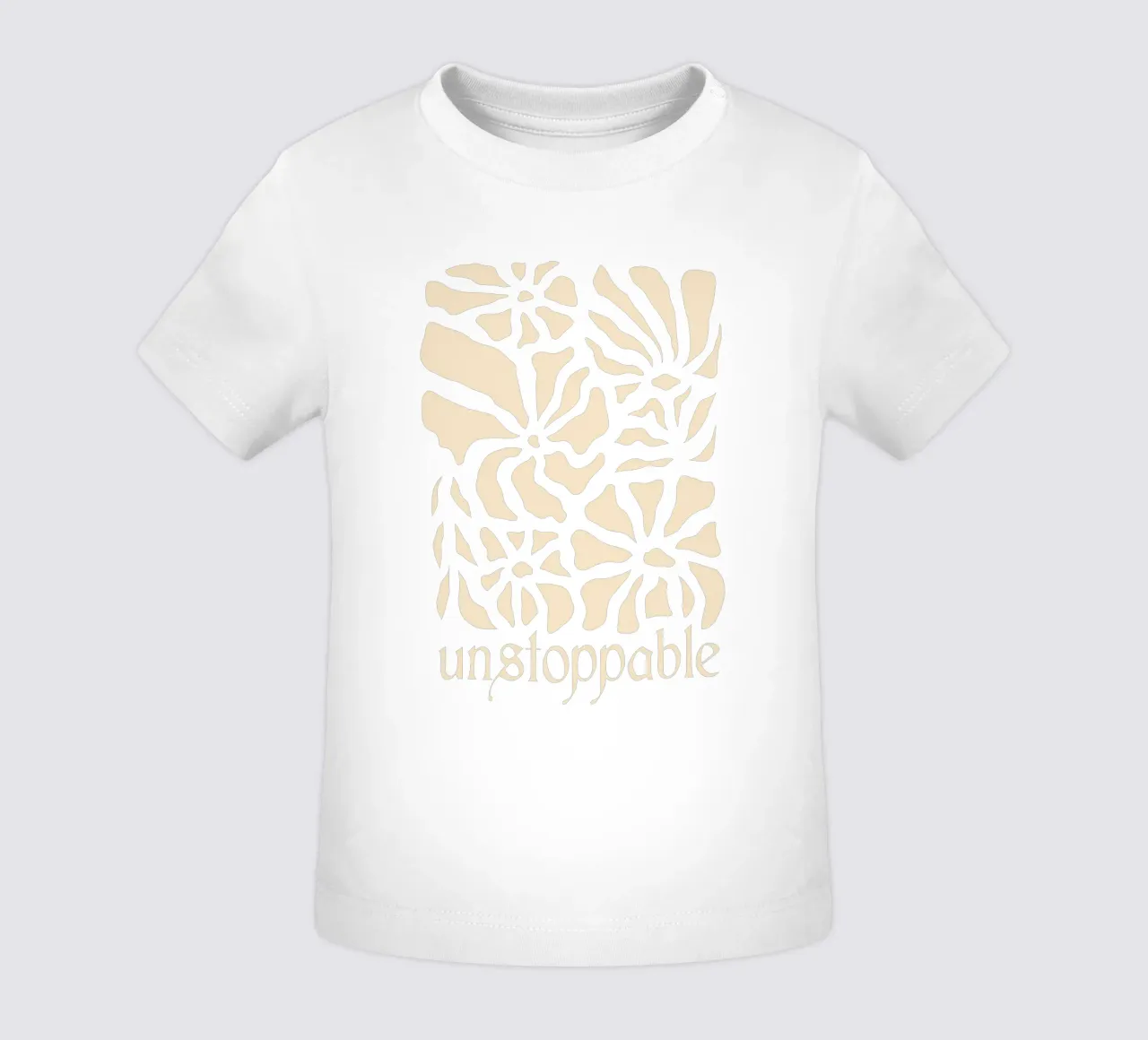 Unstoppable Light version maglietta neonato da TijanaArtStudio88