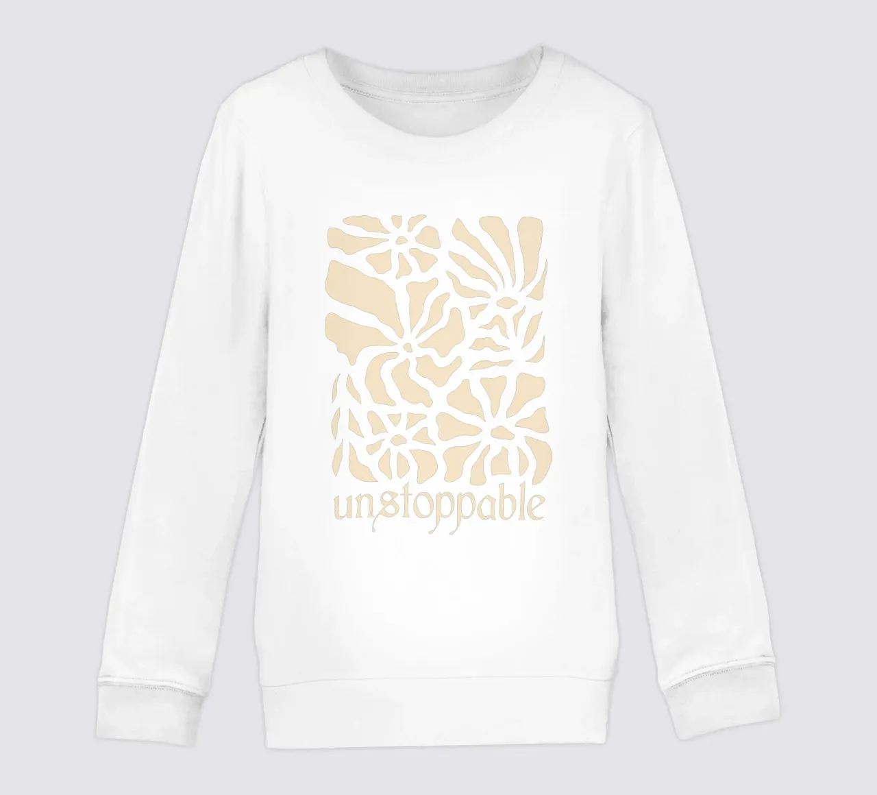 Unstoppable Light version felpa bambino da TijanaArtStudio88