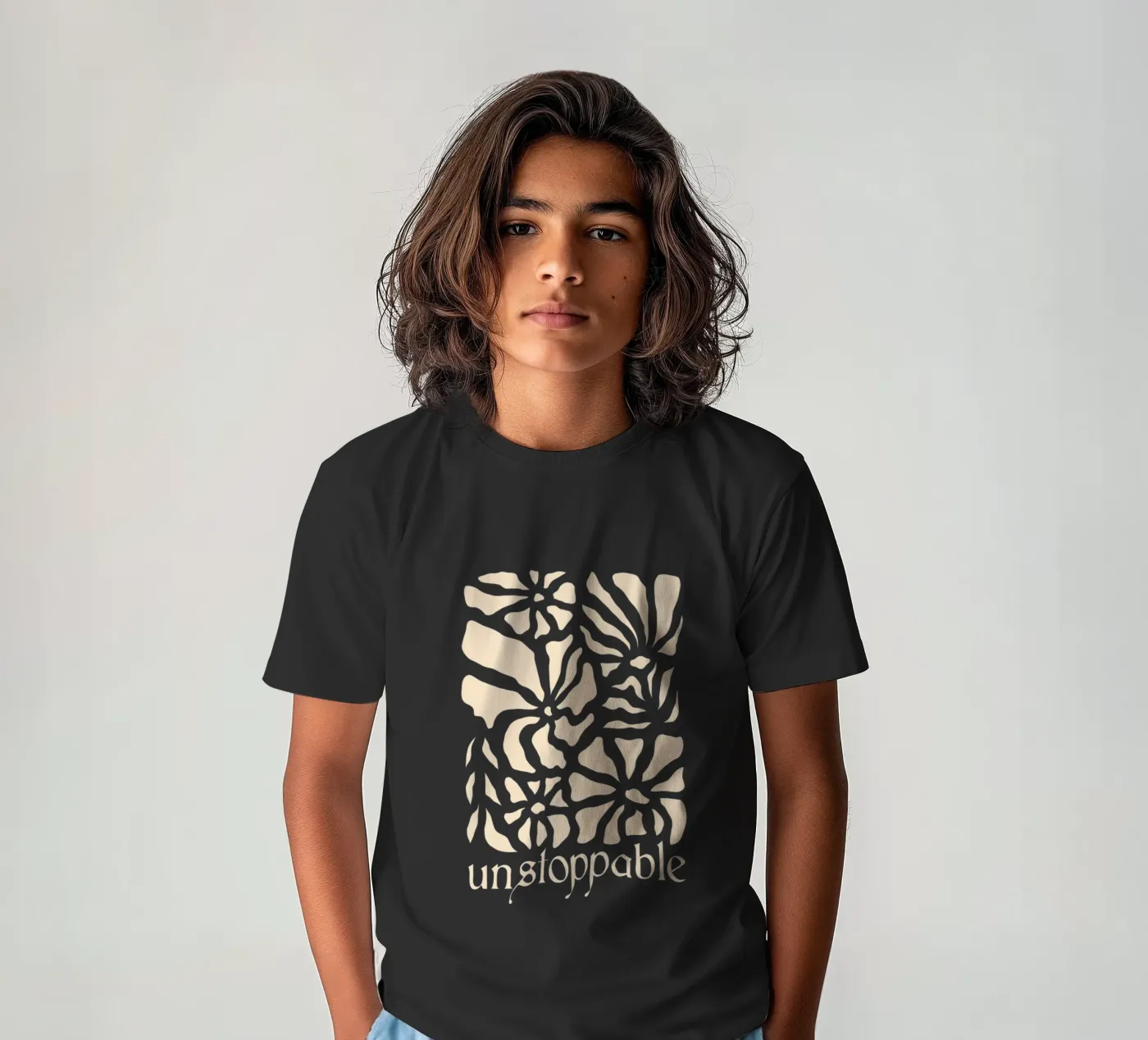 Unstoppable Light version t-shirt bambini da TijanaArtStudio88