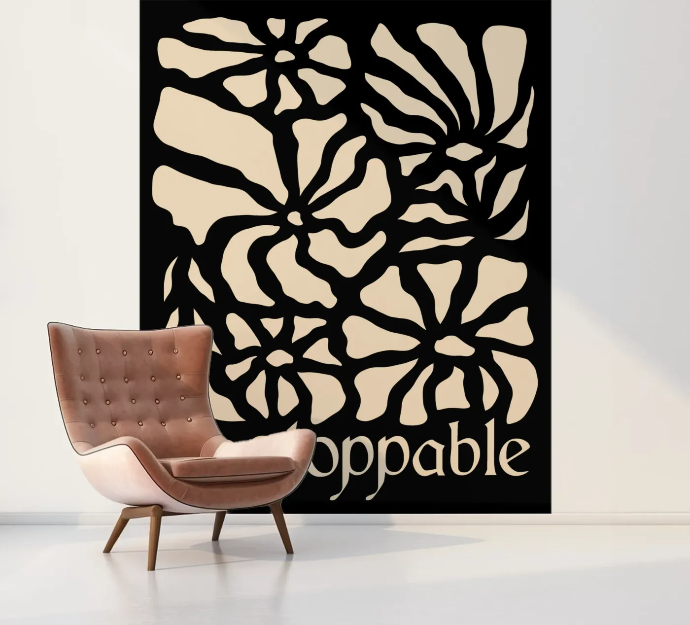 Unstoppable Light version fotobehang van TijanaArtStudio88