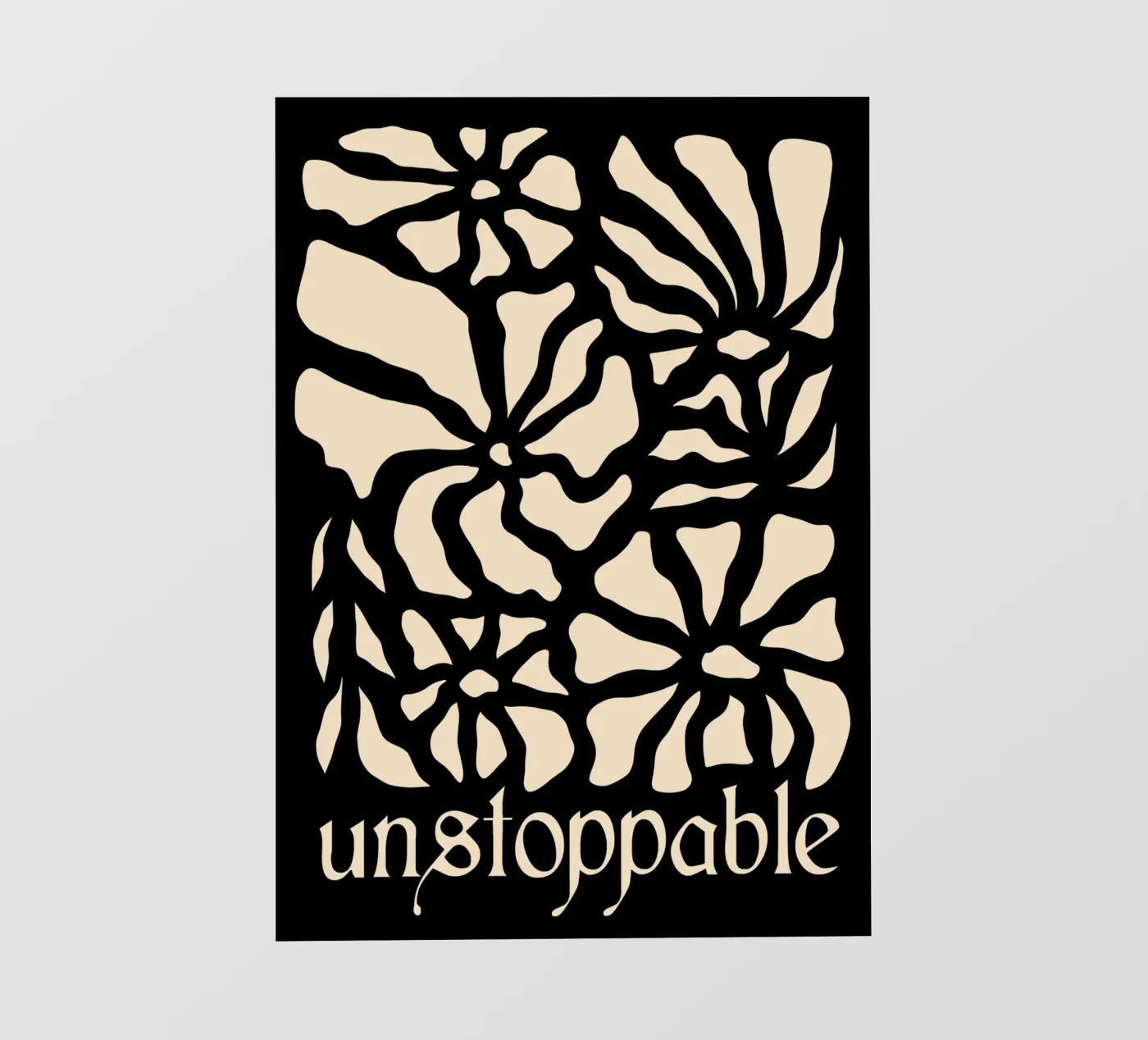 Unstoppable Light version fotobehang van TijanaArtStudio88