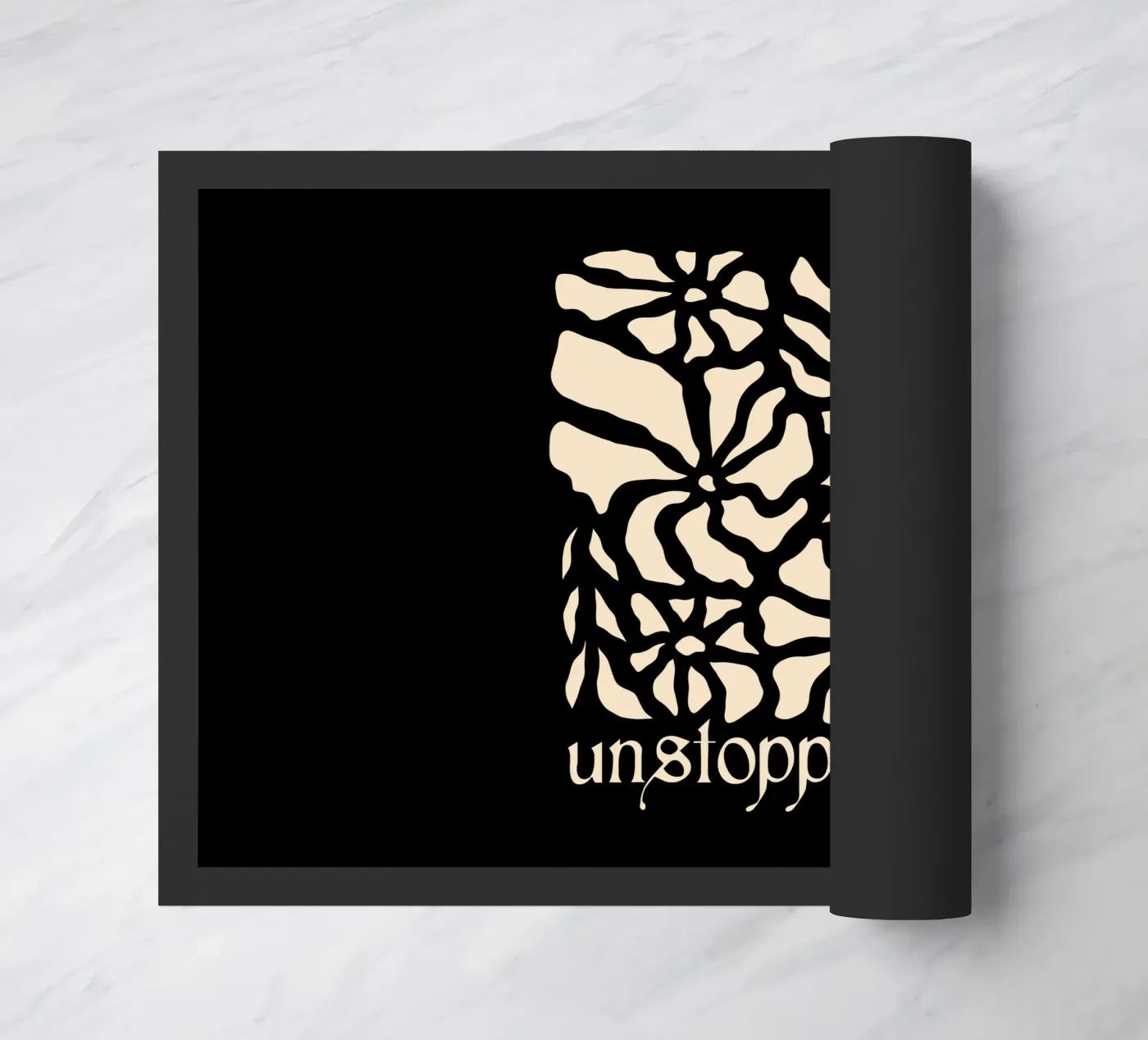 Unstoppable Light version doormat by TijanaArtStudio88