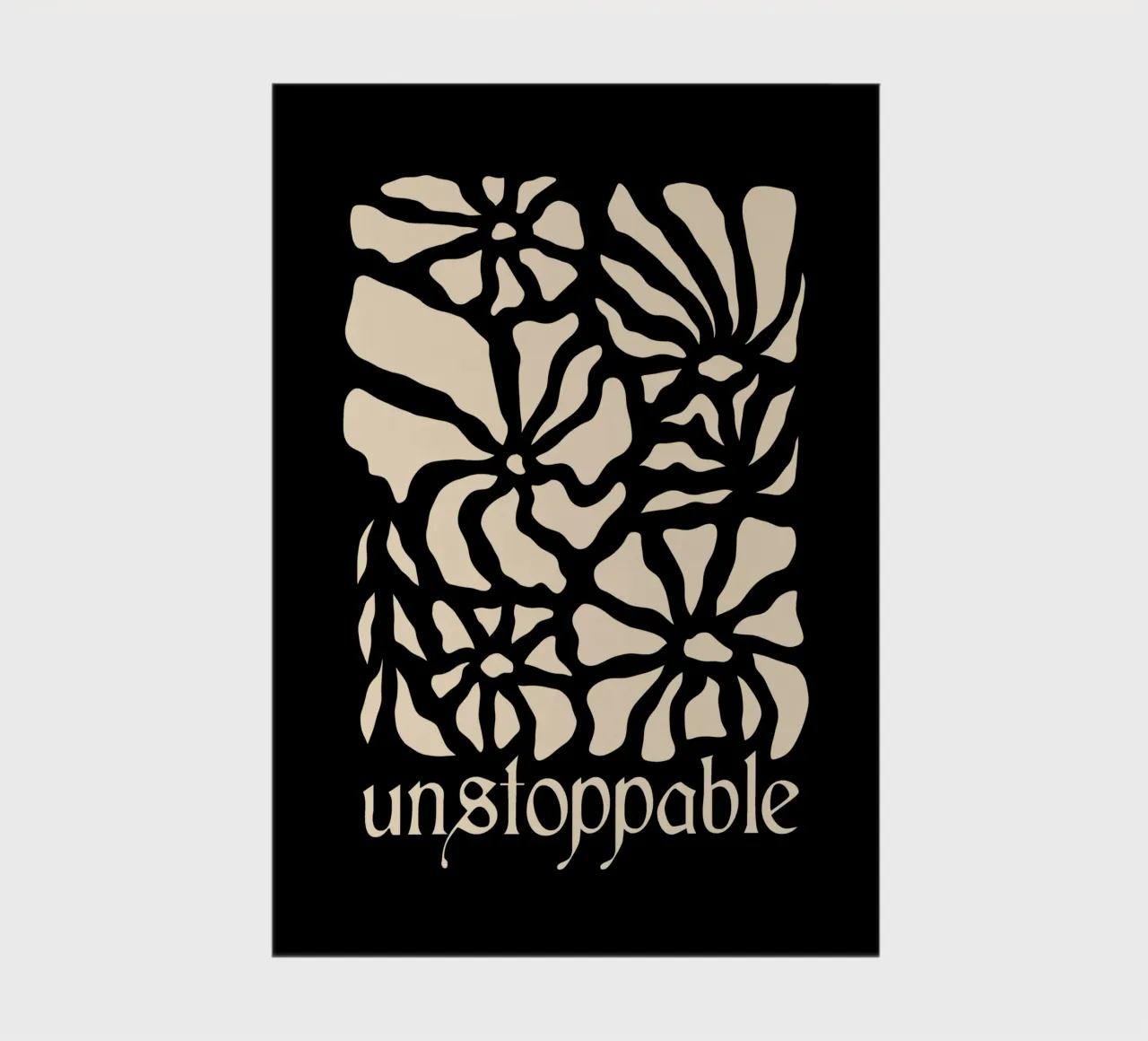 Unstoppable Light version notebook by TijanaArtStudio88