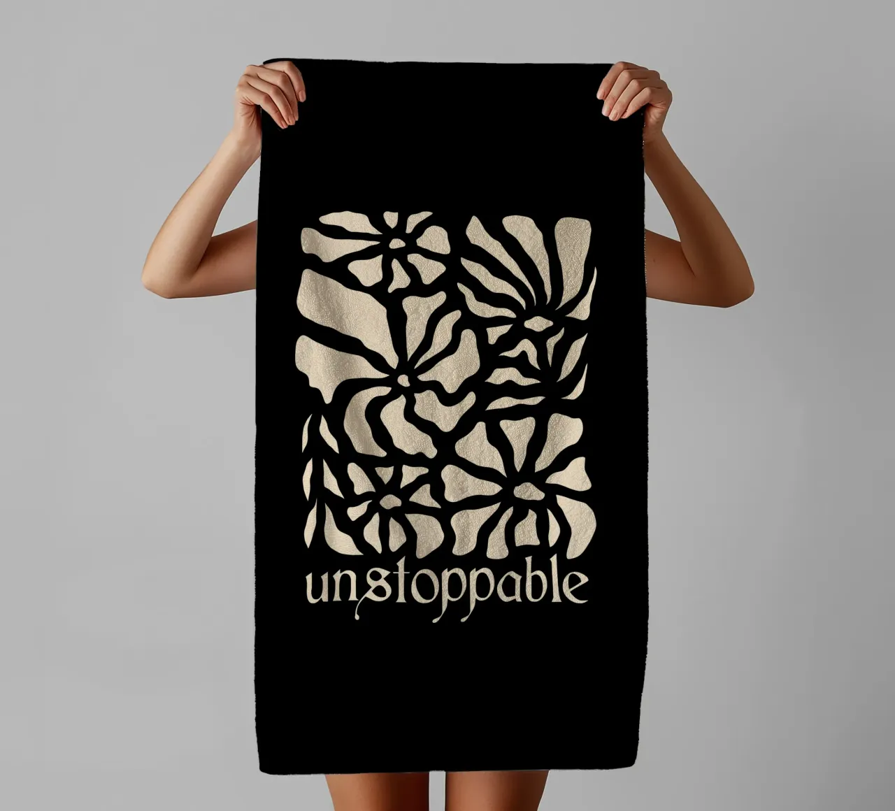 Unstoppable Light version asciugamano da bagno da TijanaArtStudio88