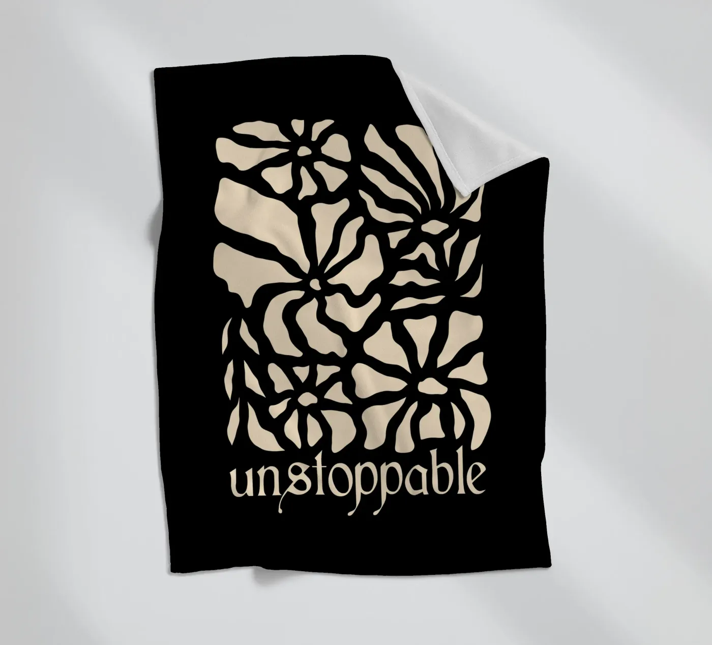 Unstoppable Light version fleecedeken van TijanaArtStudio88