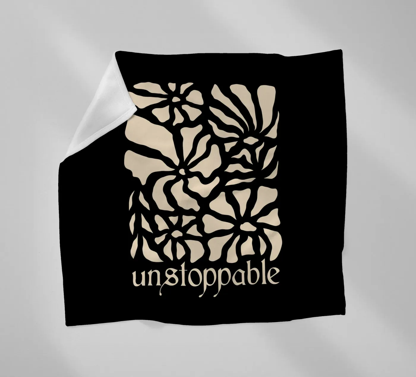 Unstoppable Light version Fleecedecke von TijanaArtStudio88