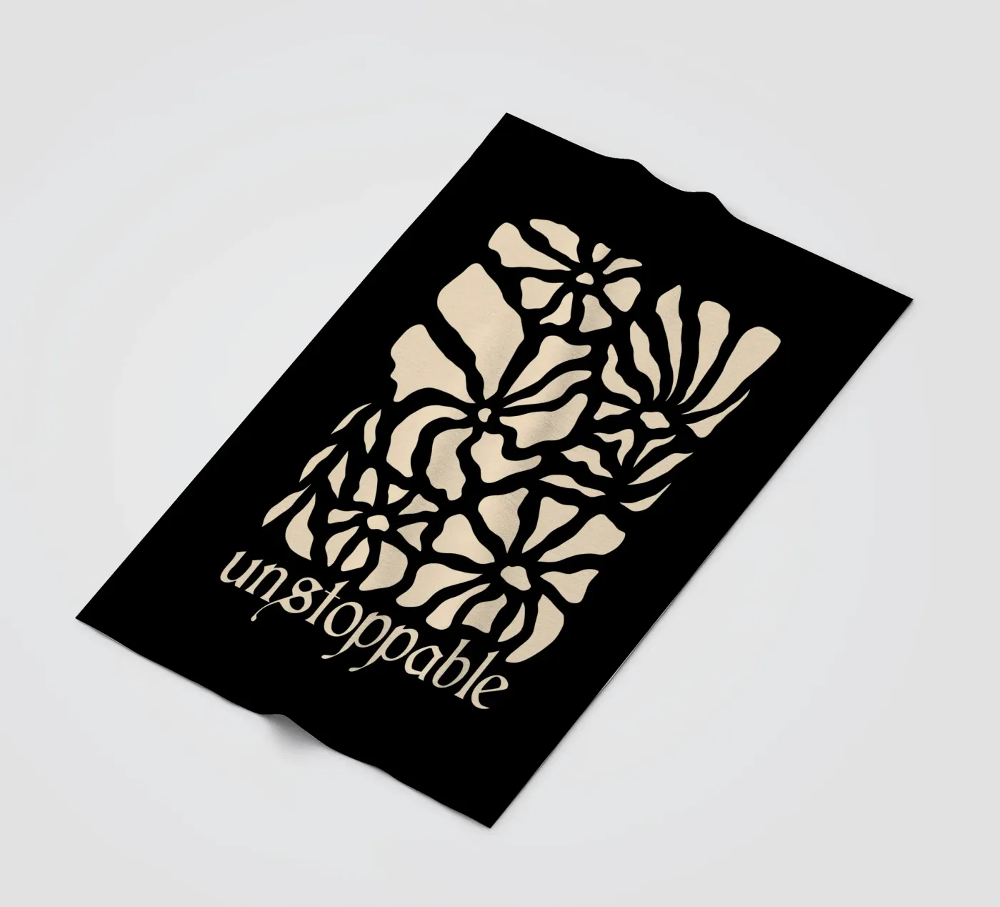 Unstoppable Light version Fleecedecke von TijanaArtStudio88