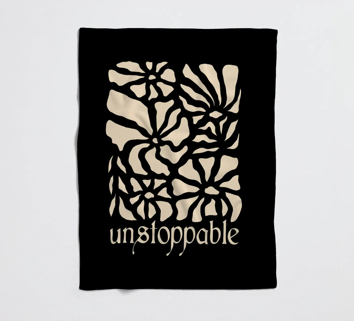 Unstoppable Light version Fleecedecke von TijanaArtStudio88