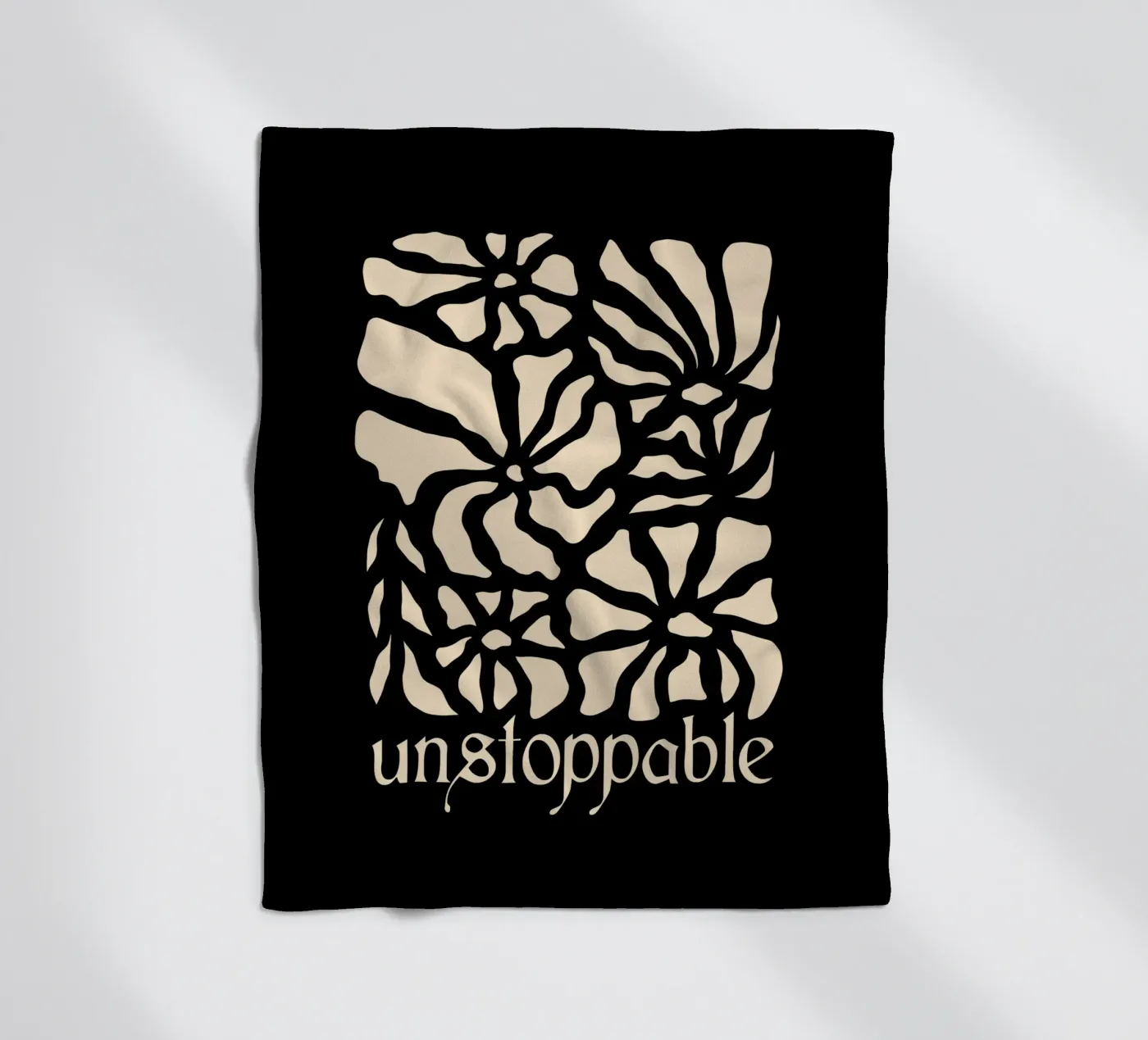 Unstoppable Light version Fleecedecke von TijanaArtStudio88