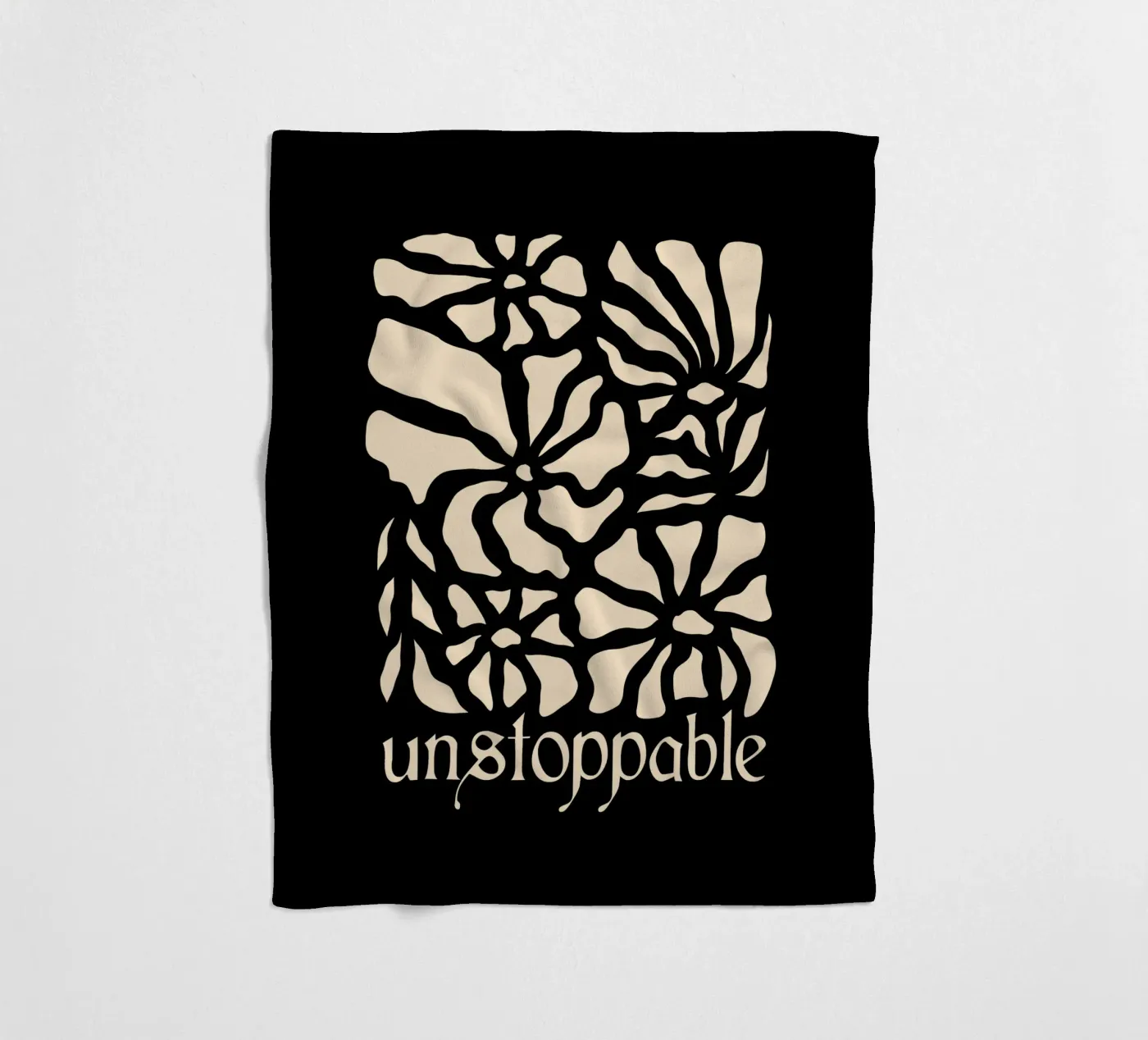 Unstoppable Light version fleecedeken van TijanaArtStudio88