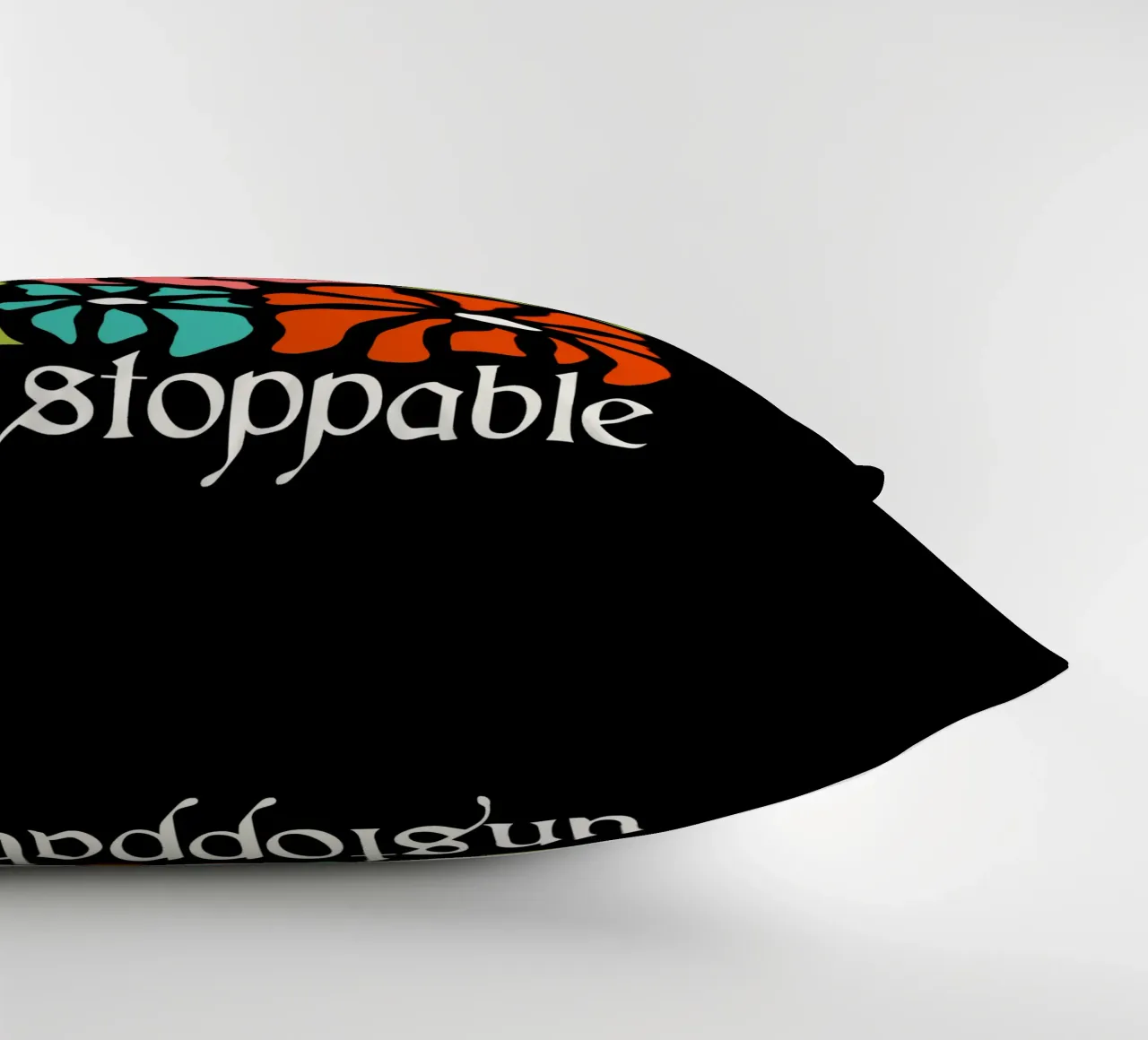 Unstoppable Summer vibes flowers cuscino da TijanaArtStudio88