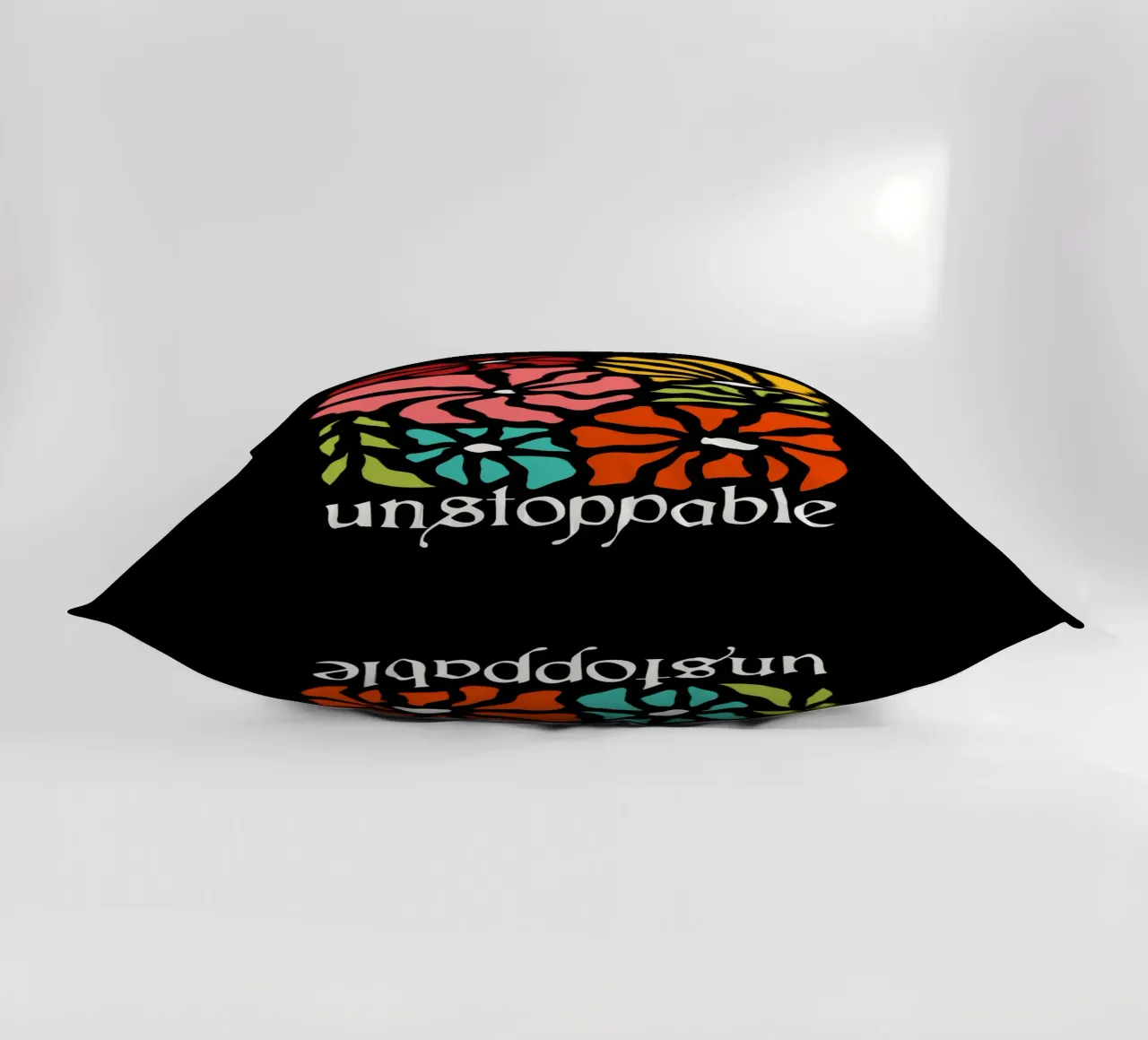 Unstoppable Summer vibes flowers cuscino da TijanaArtStudio88