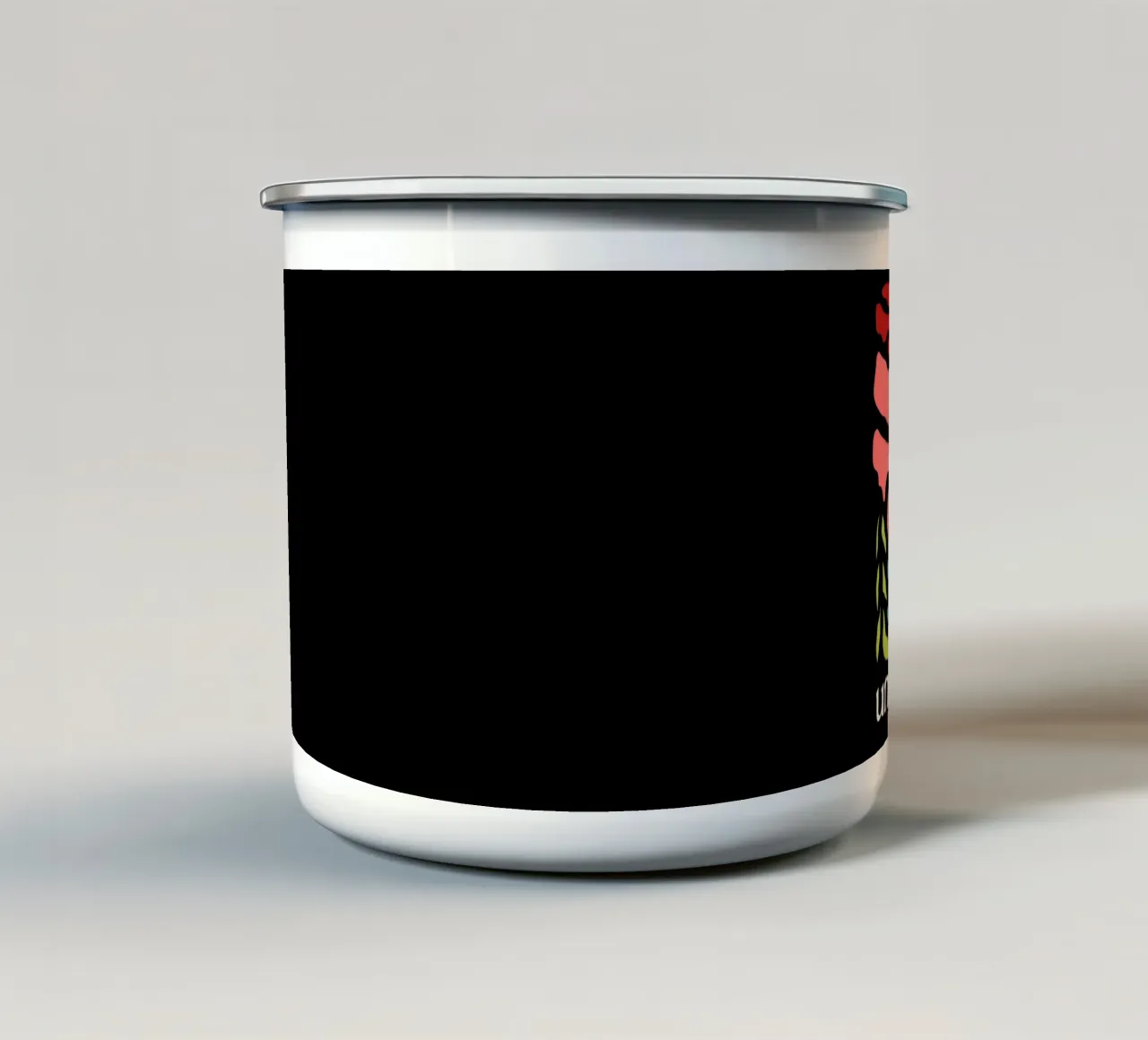 Unstoppable Summer vibes flowers tazza in smalto da TijanaArtStudio88