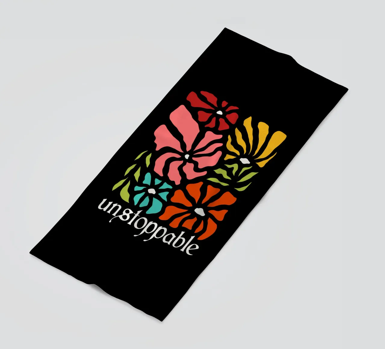 Unstoppable Summer vibes flowers telo mare da TijanaArtStudio88