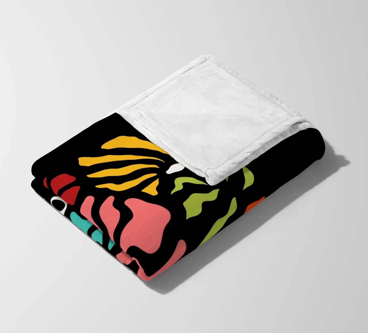 Unstoppable Summer vibes flowers coperta in pile da TijanaArtStudio88