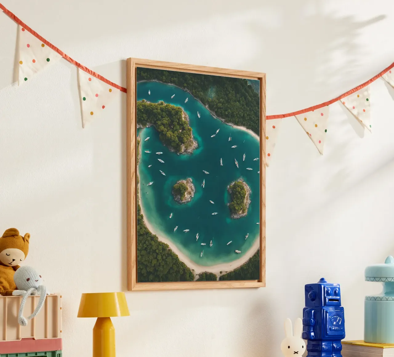 Bootsinsel plexiglass da Poster Dreams