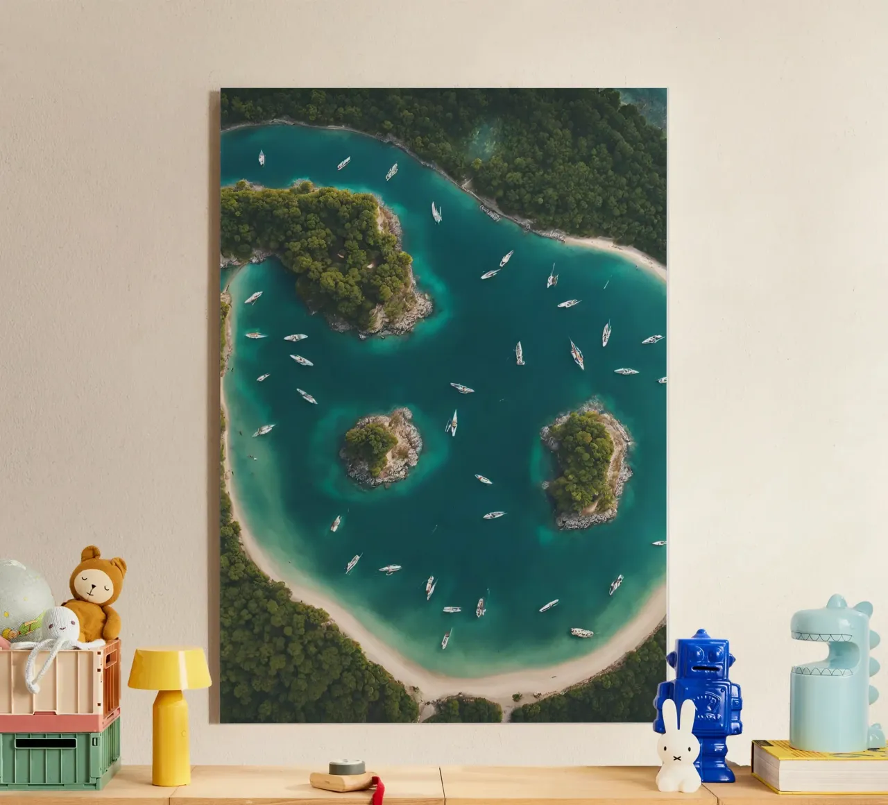 Bootsinsel plexiglass da Poster Dreams