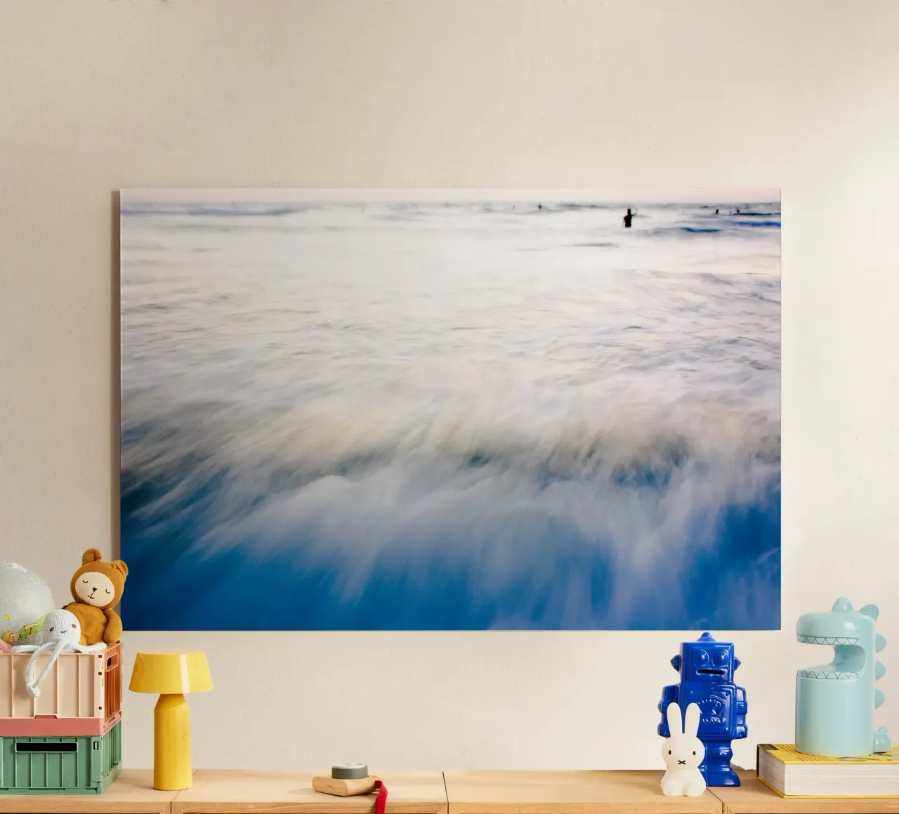 The Uniqueness of Waves XLIV acrylic glass by Tal Paz-Fridman